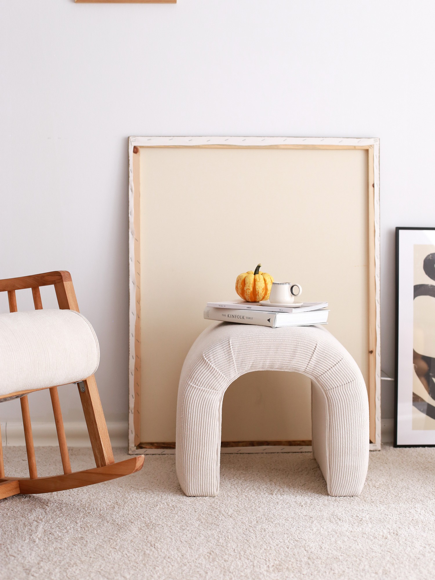 Nu Fitilli Pouf White