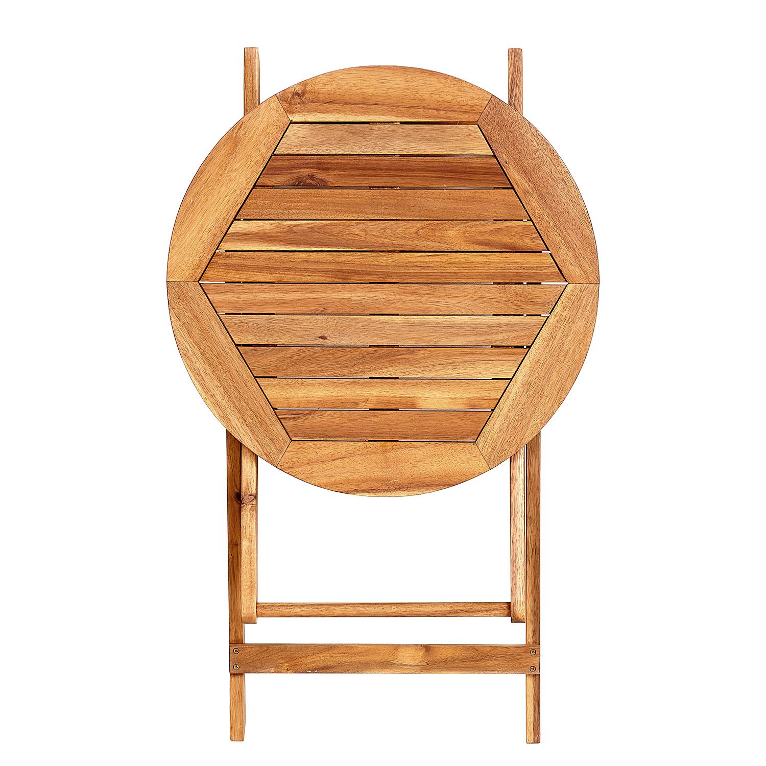 Lodge Bistro Table Solid Acacia Wood Brown