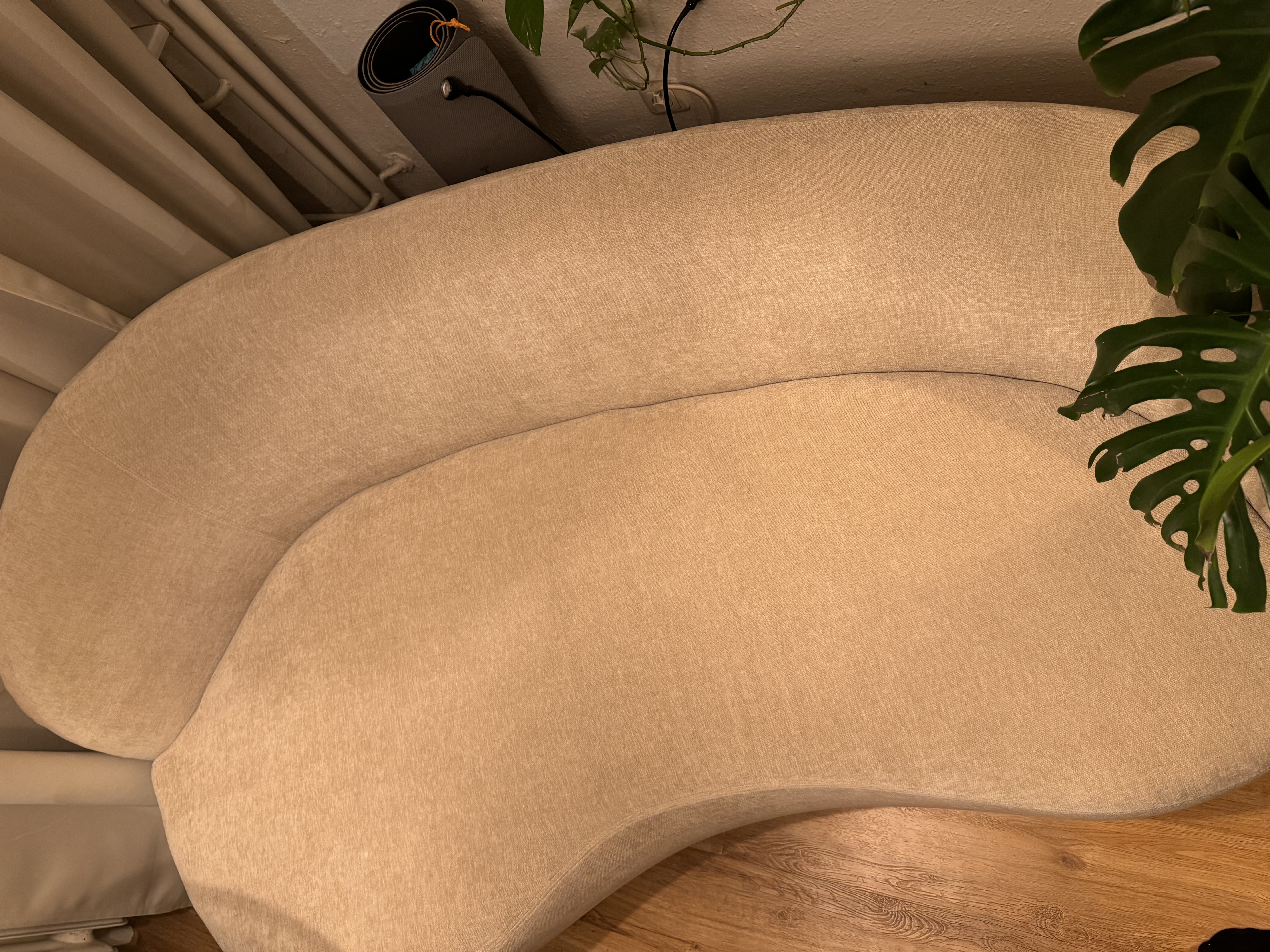 Rose Sofa 2,5-Sitzer Danny Cream