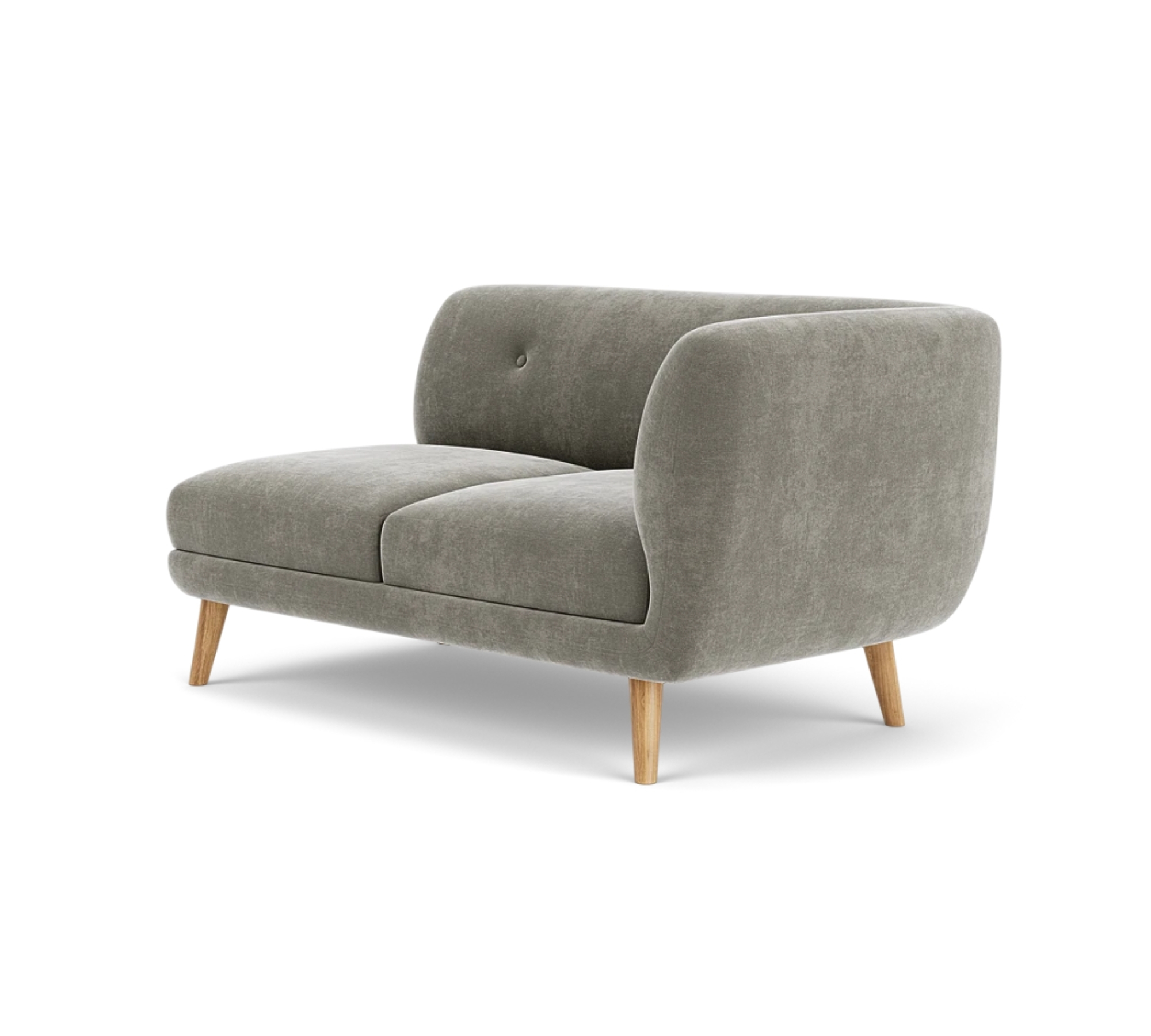 Alfred Modul 2-Sitzer Rechts Planet Grey Green
