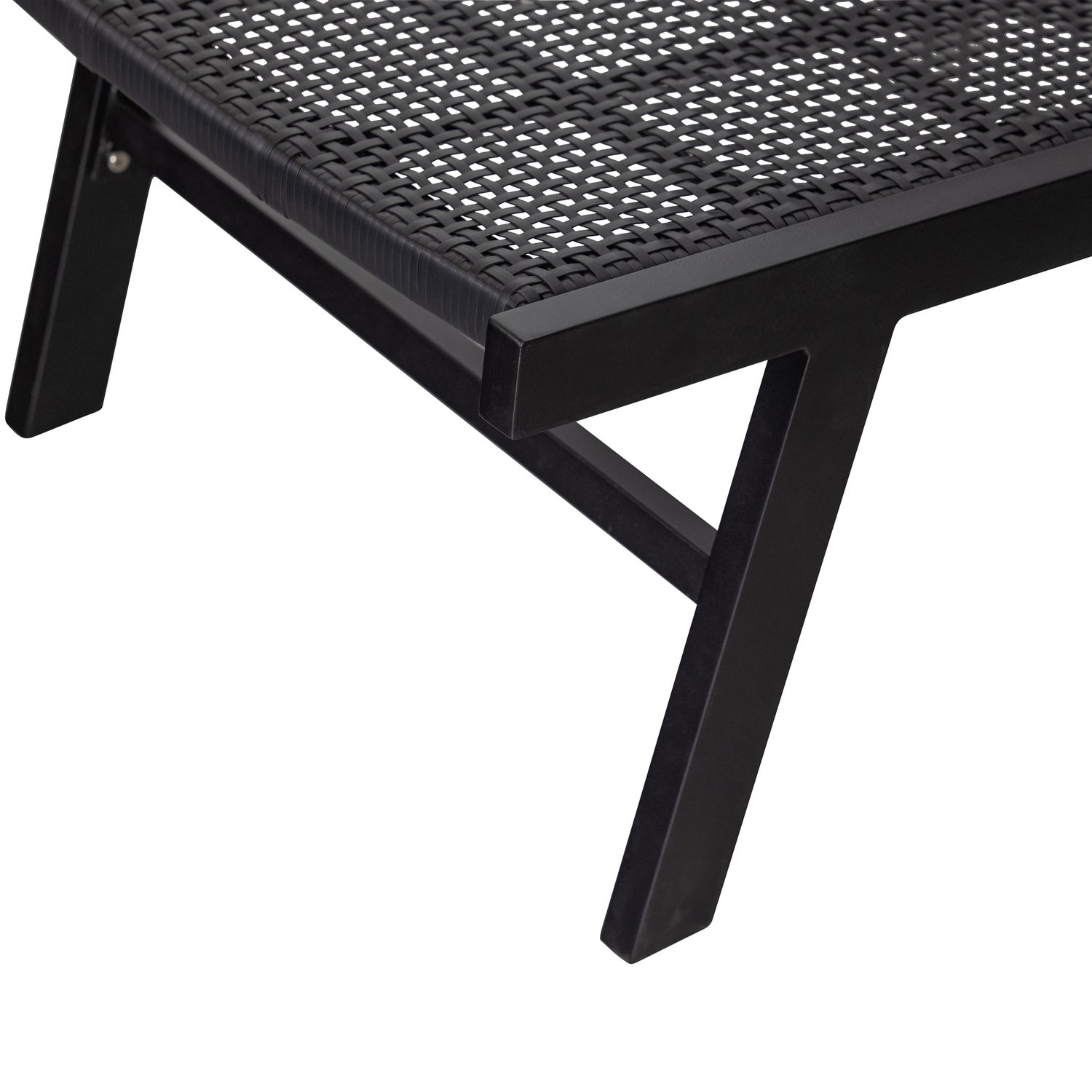 Puk Gartenstuhl Aluminium Schwarz