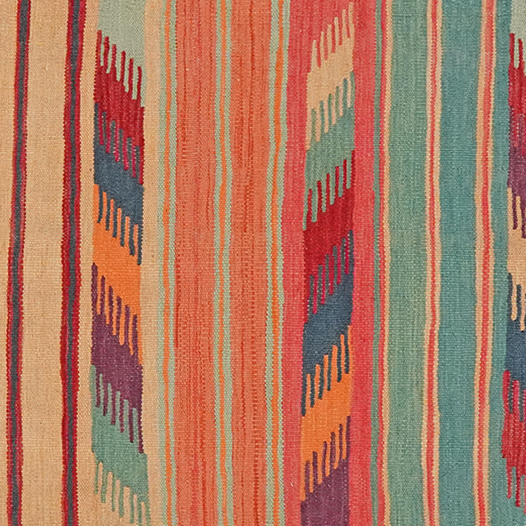 Kilim Gashgai Teppich Mehrfarbig