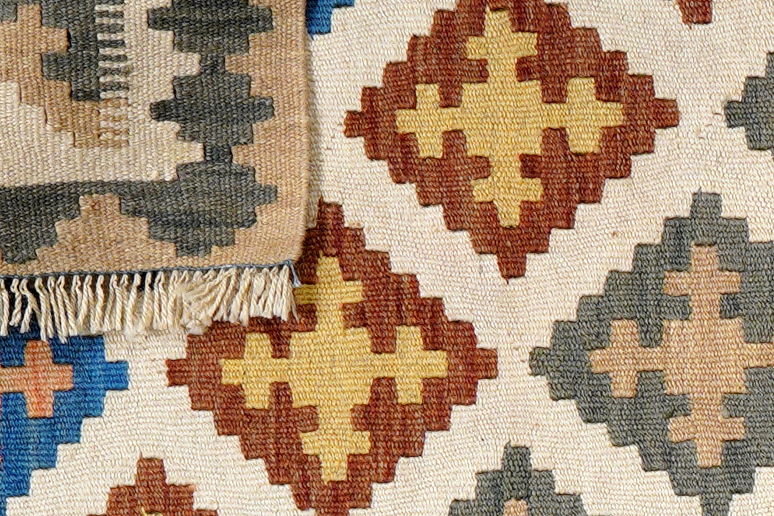 Kilim Gashgai Teppich Mehrfarbig