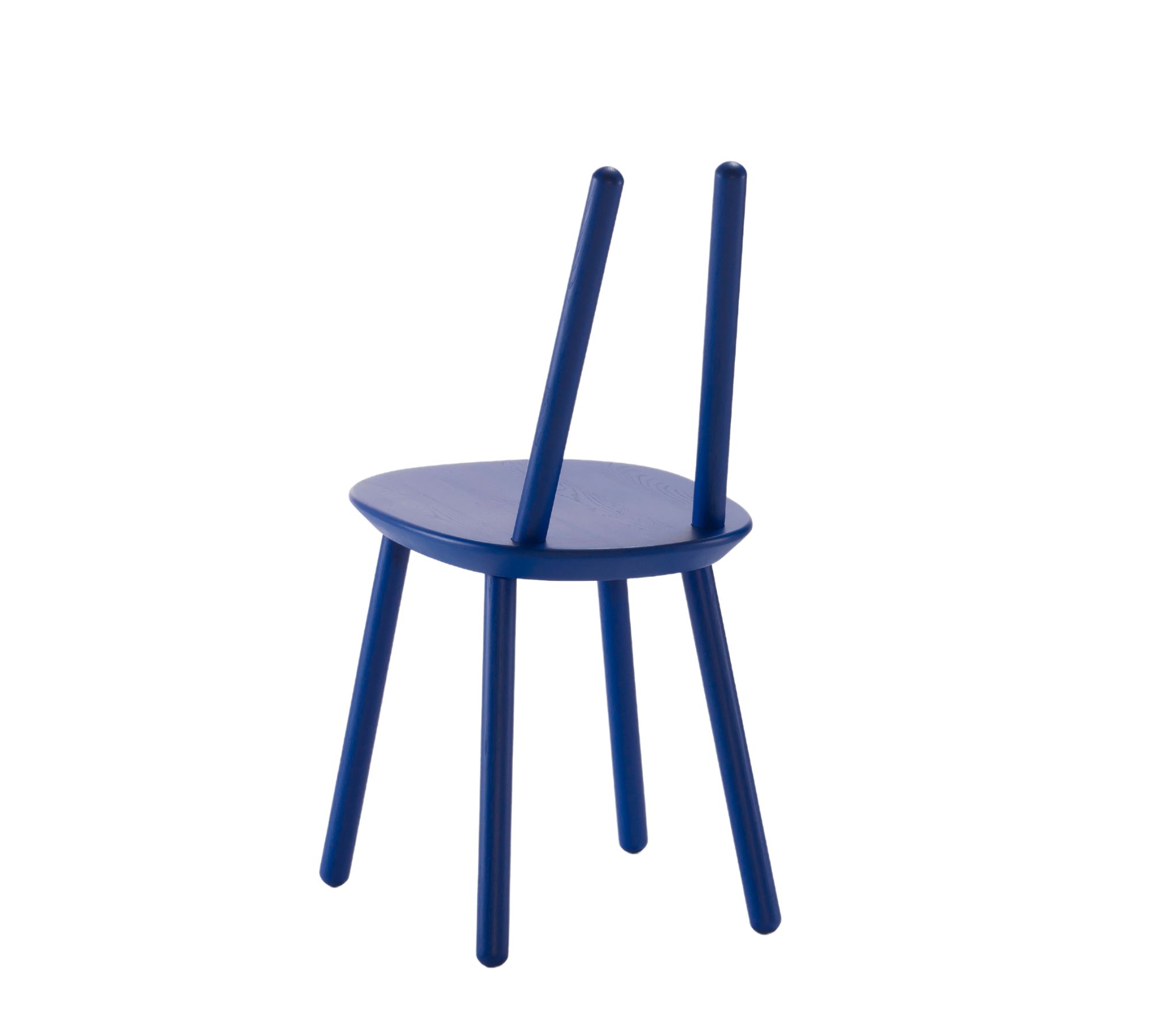 Naïve Stuhl Holz Blau