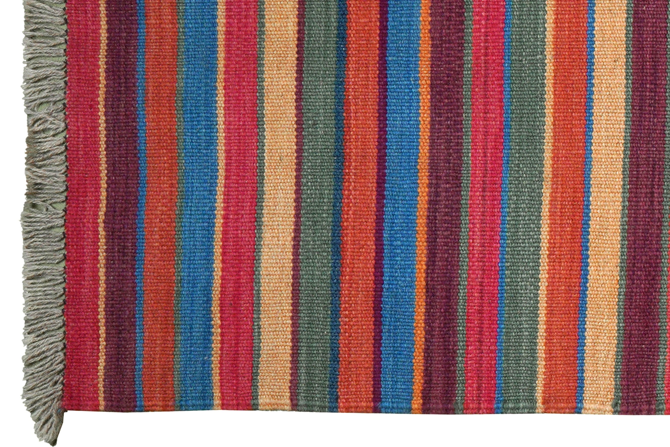 Kelim Gashgai Rug Wool Multicolored