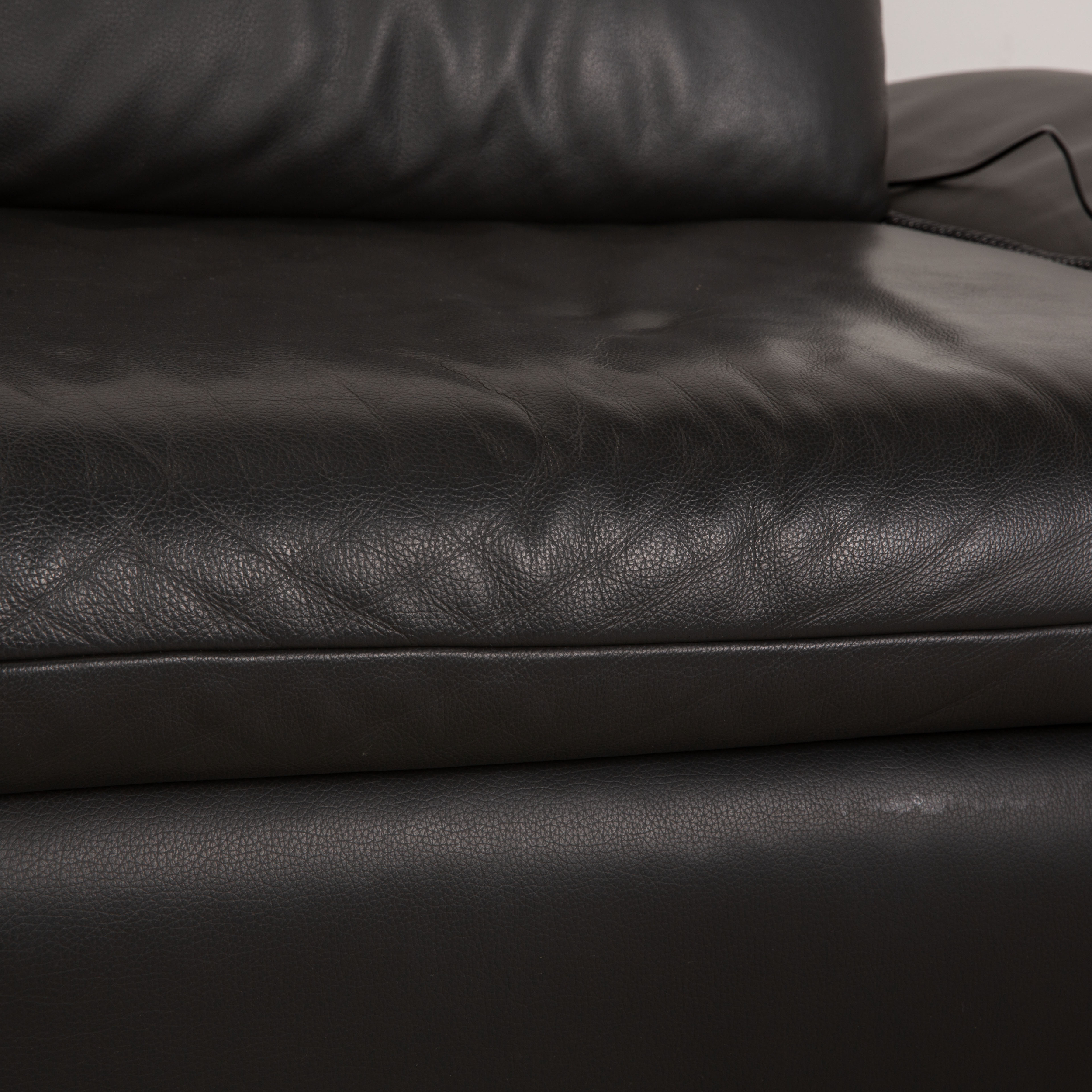 Evento Sofa 2-Sitzer mit Funktion Leder Anthrazit