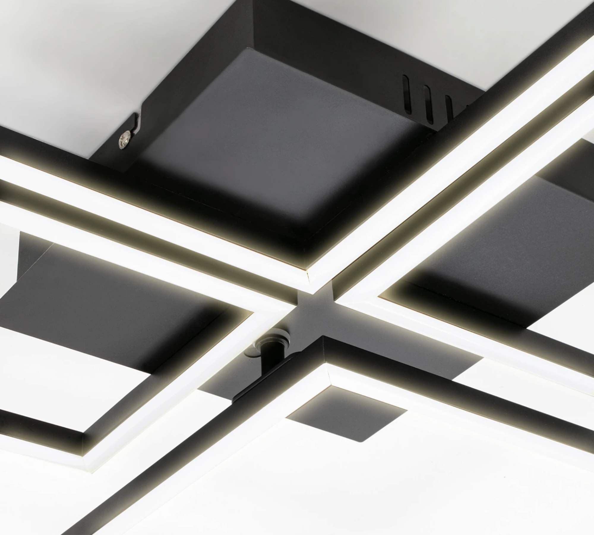 LED Deckenleuchte Frame X 1-flammig Metall