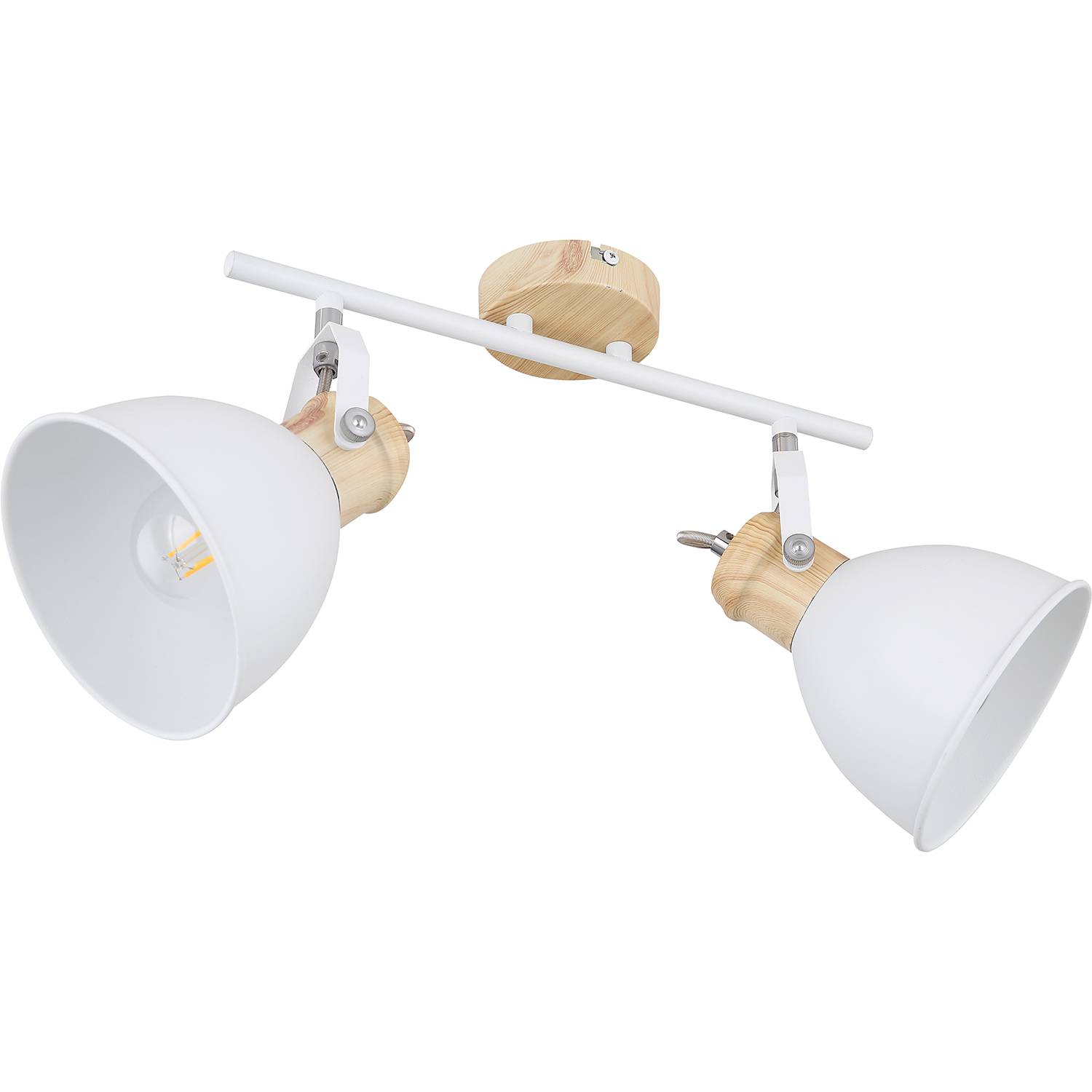 Wiho I Ceiling light iron 2-flame
