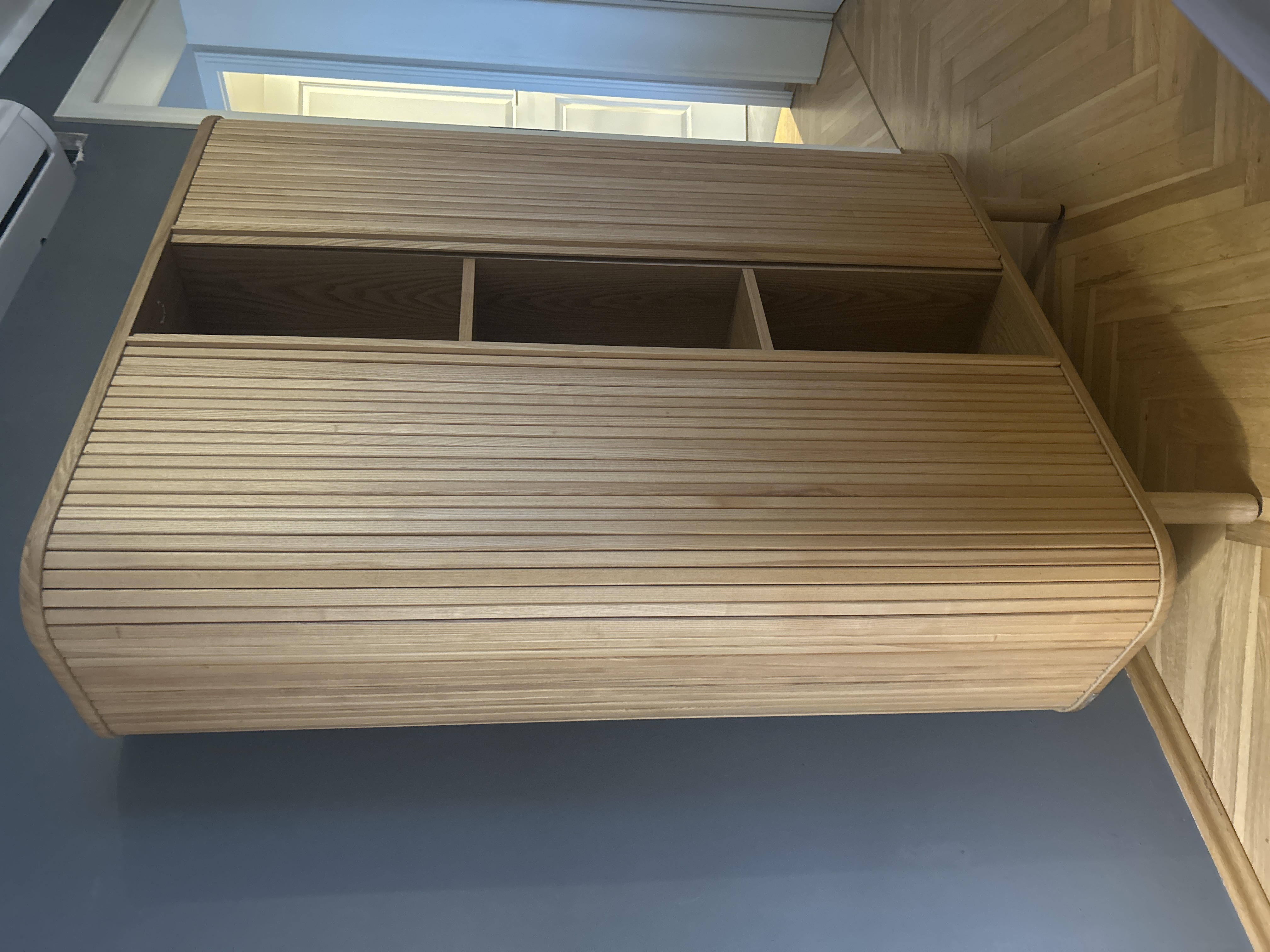 Mailen Highboard Holz Hellbraun