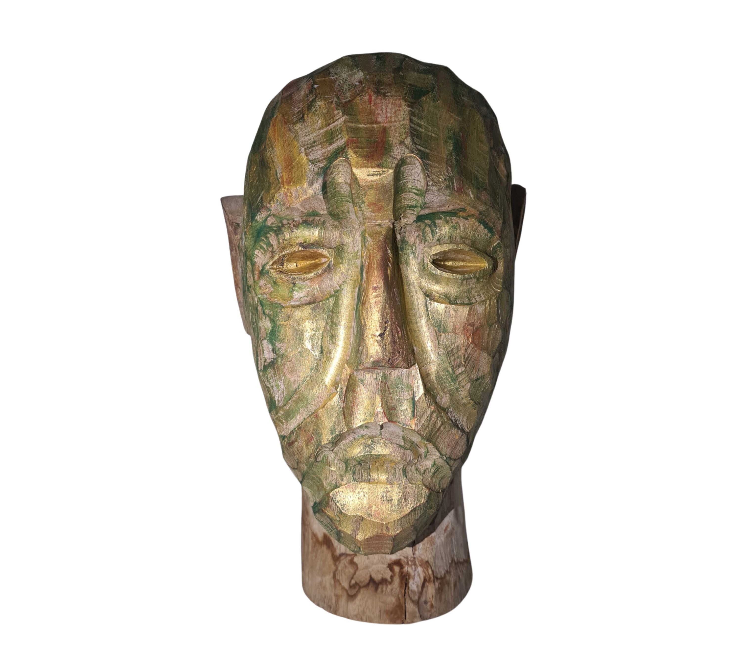 Jackson bust Mango wood Natural