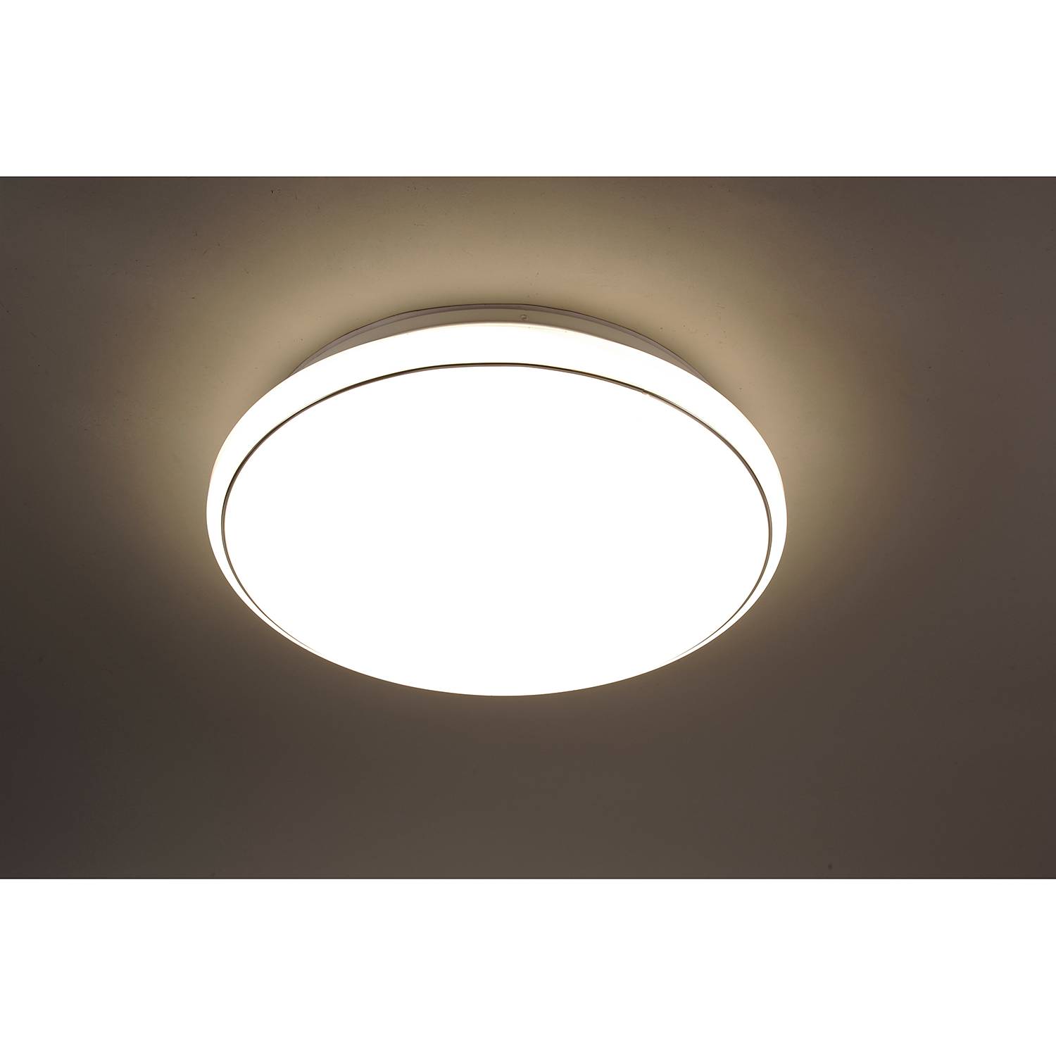 LED-Deckenleuchte Jupiter Kunststoff / Stahl 1-flammig
