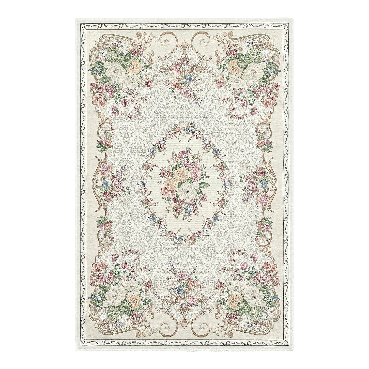 Flomi Florence Kurzflorteppich Beige 80 x 150 cm