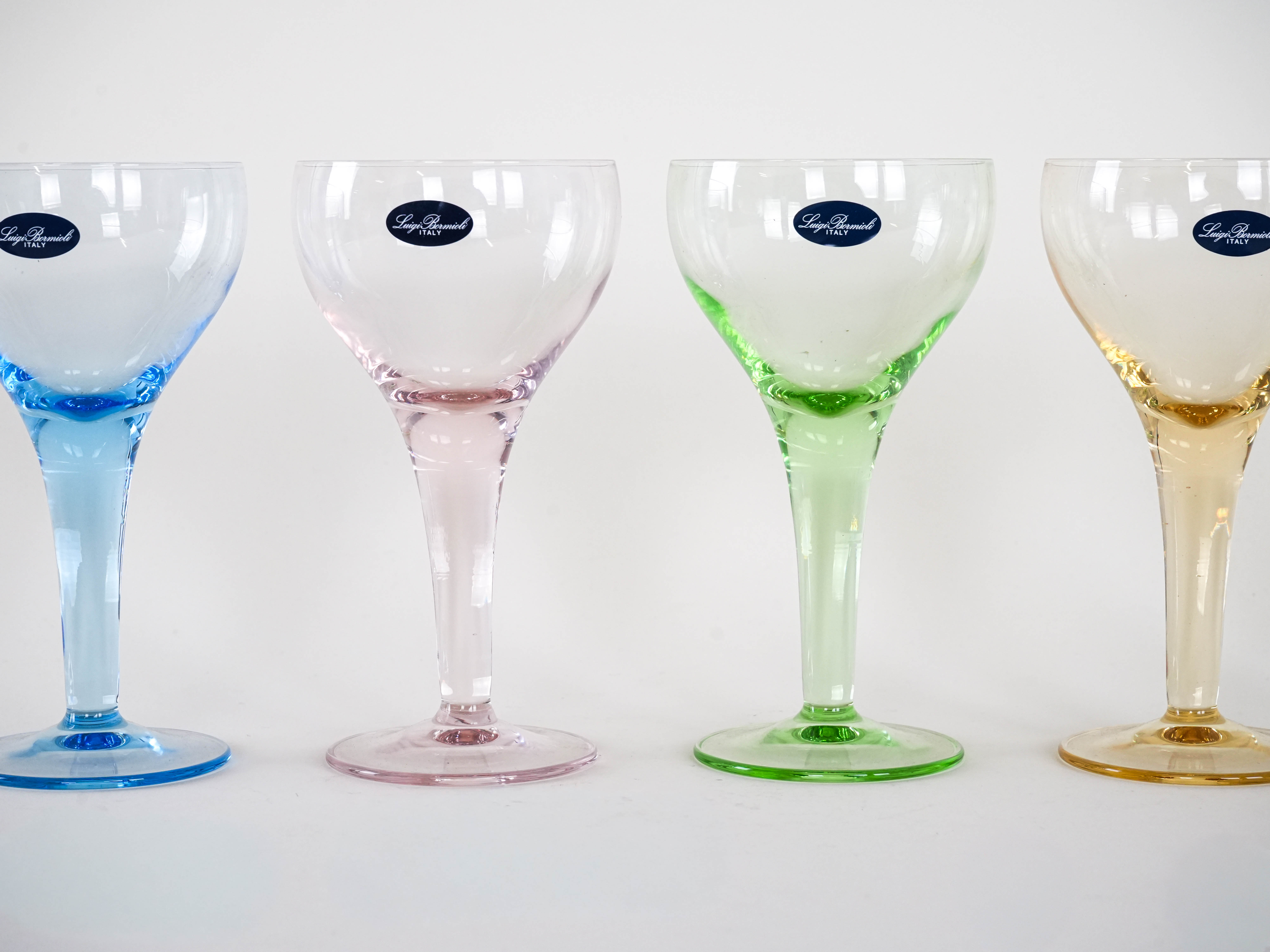 Dessertschalen-Set Mehrfarbig 1970er Jahre