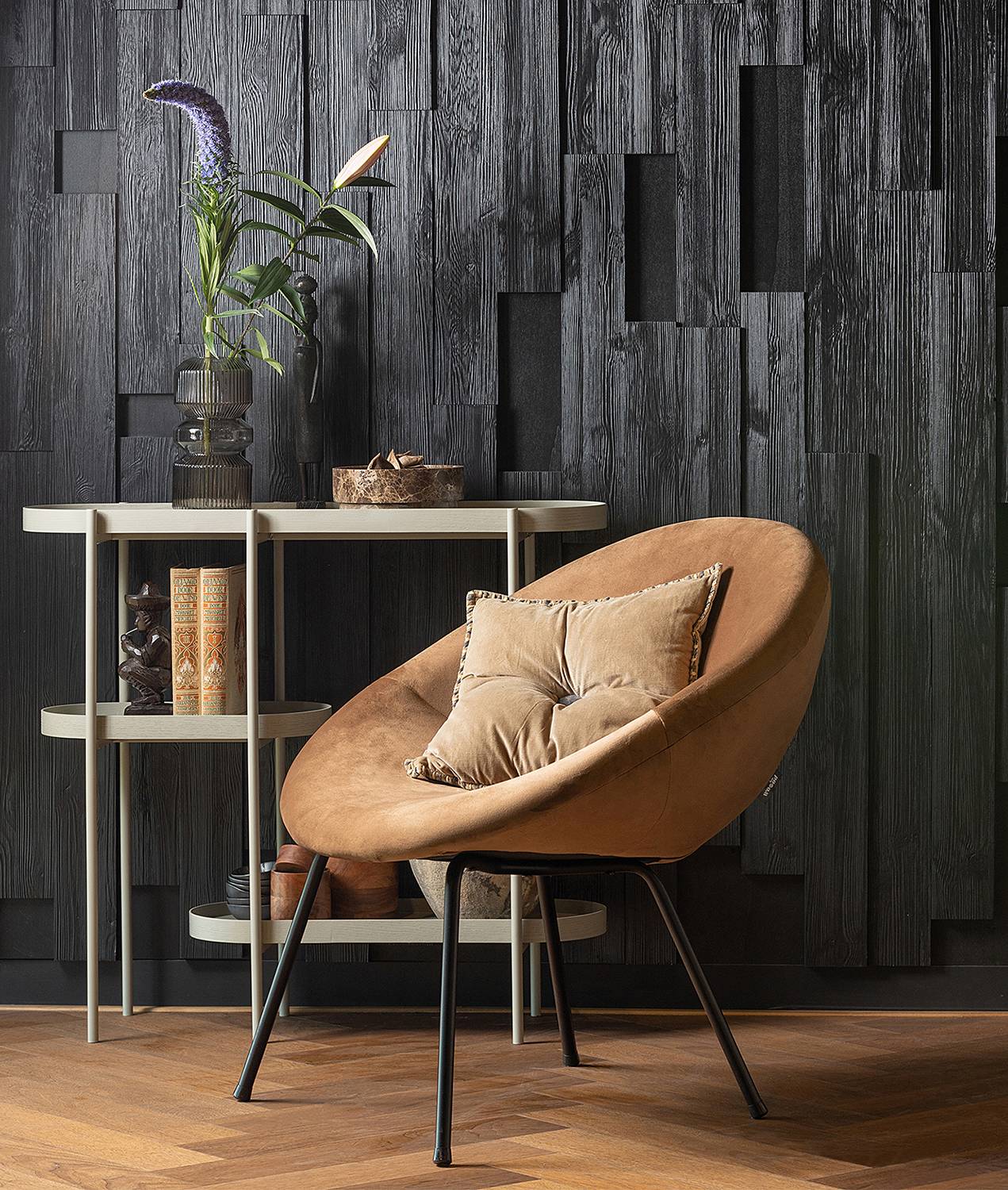 Beistelltisch Noan Eisen Beige