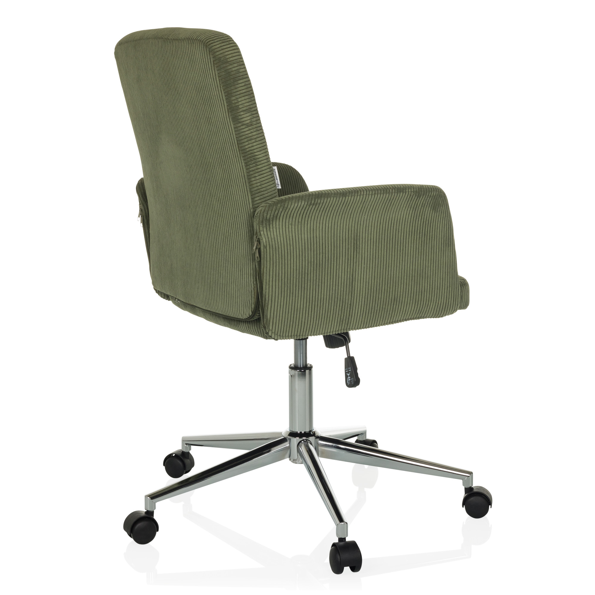 SOLAO CORD Office chair Swivel Cord-look Dark green
