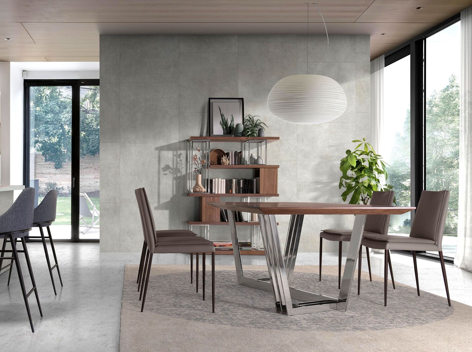 Dining table 1097 Brown