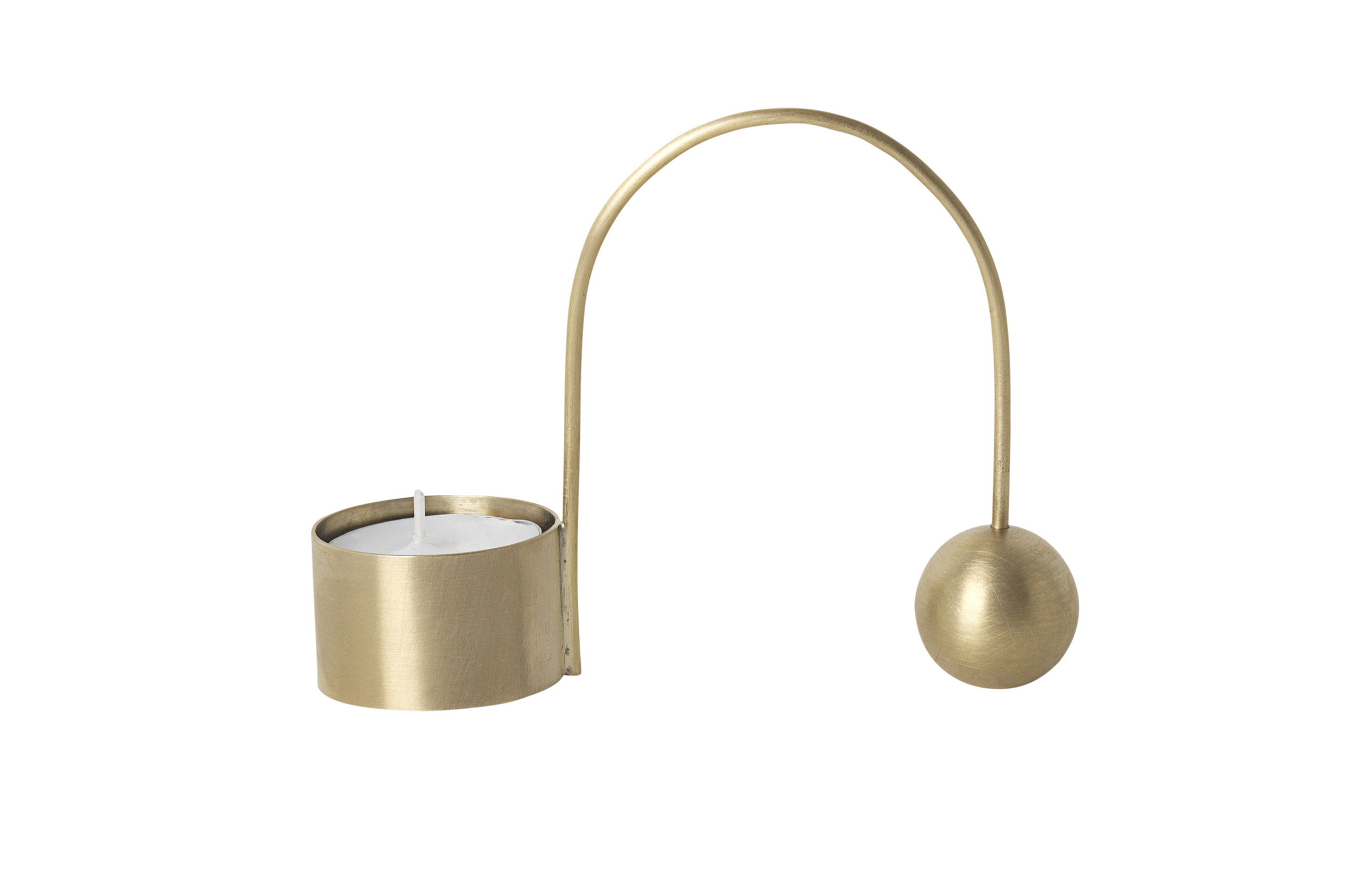 Balance Teelichthalter Gold