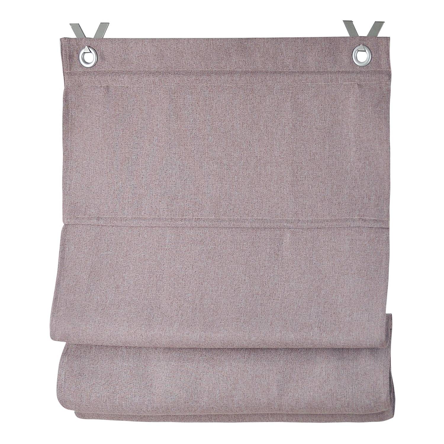 Ösenrollo Bessy I Polyester Braun 80 x 130 cm