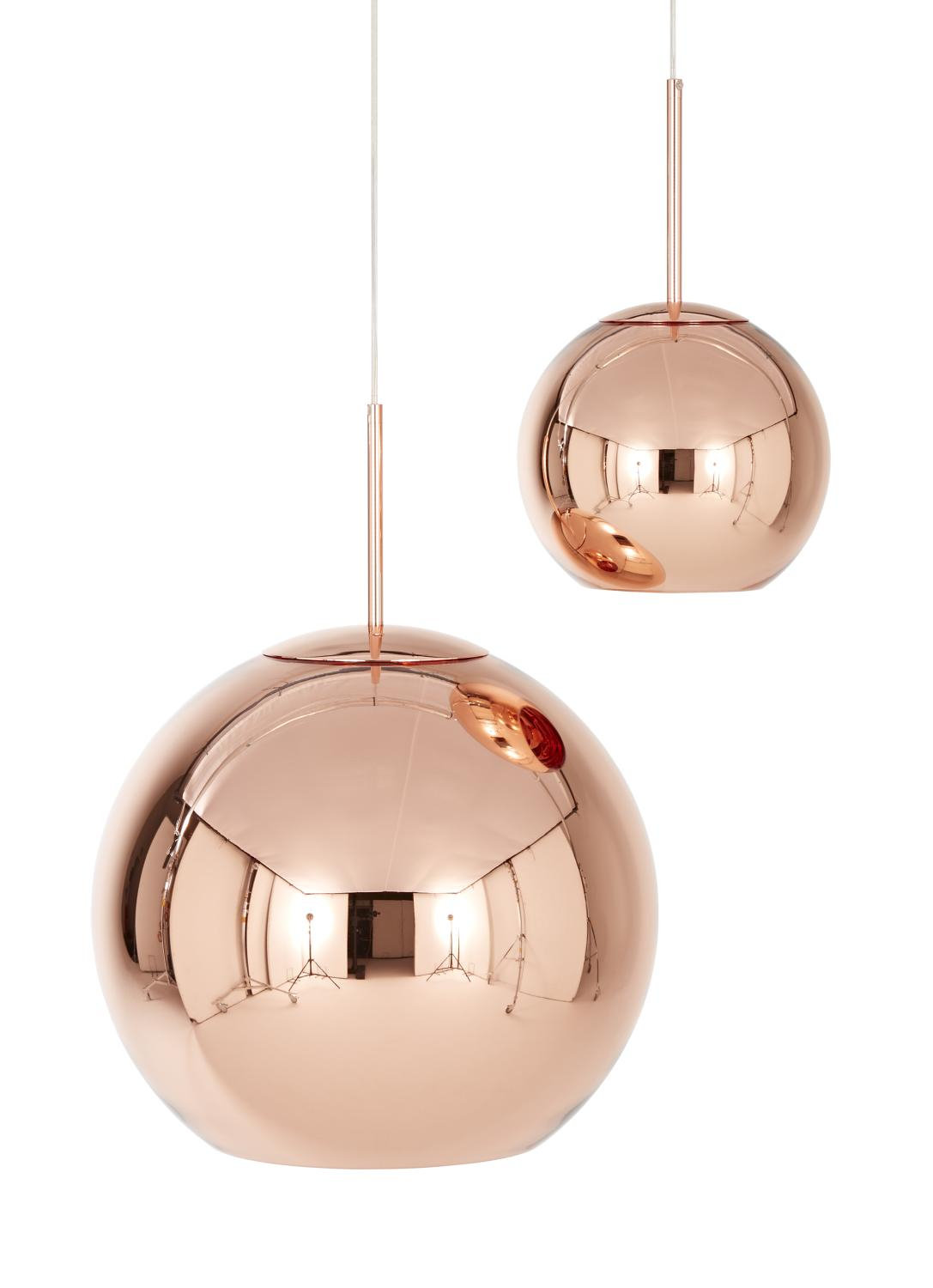 Copper Led Pendelleuchte Bronze