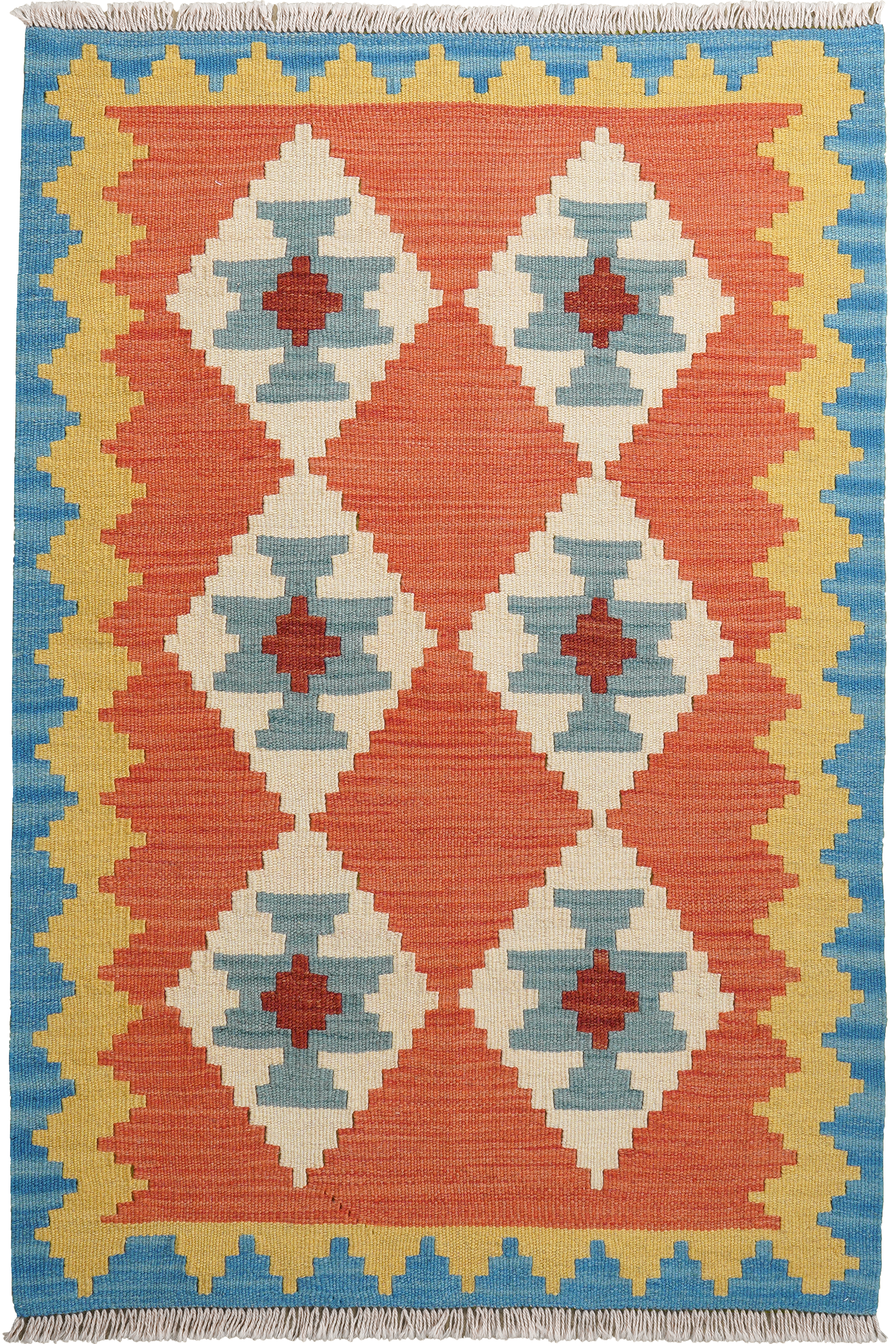Kilim Gashgai Teppich Mehrfarbig