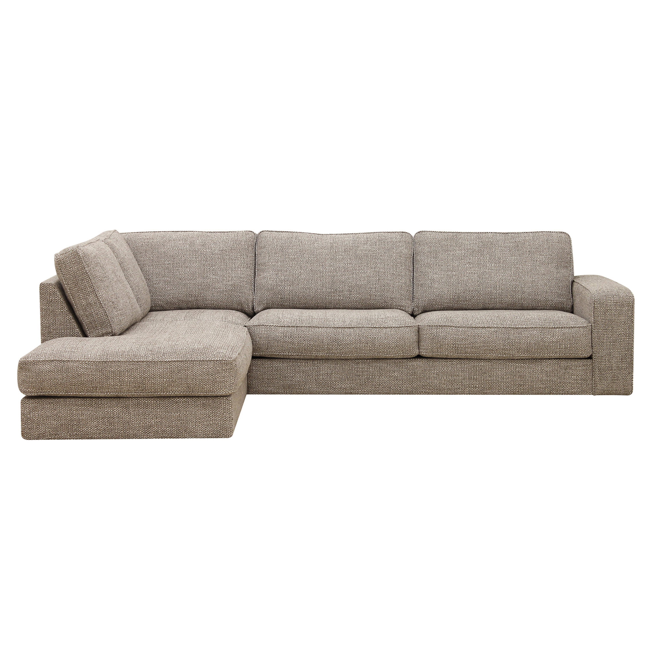 Ecksofa Easton Links 3-Sitzer Beige