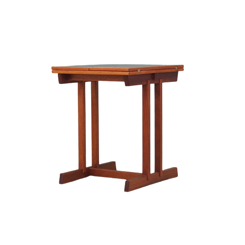 Mahogany Beistelltische 1970 Jahre