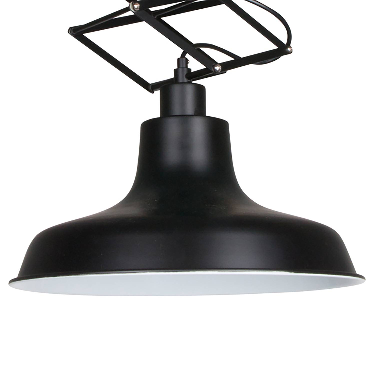 1-Flammig Pendelleuchte Lexi Eisen