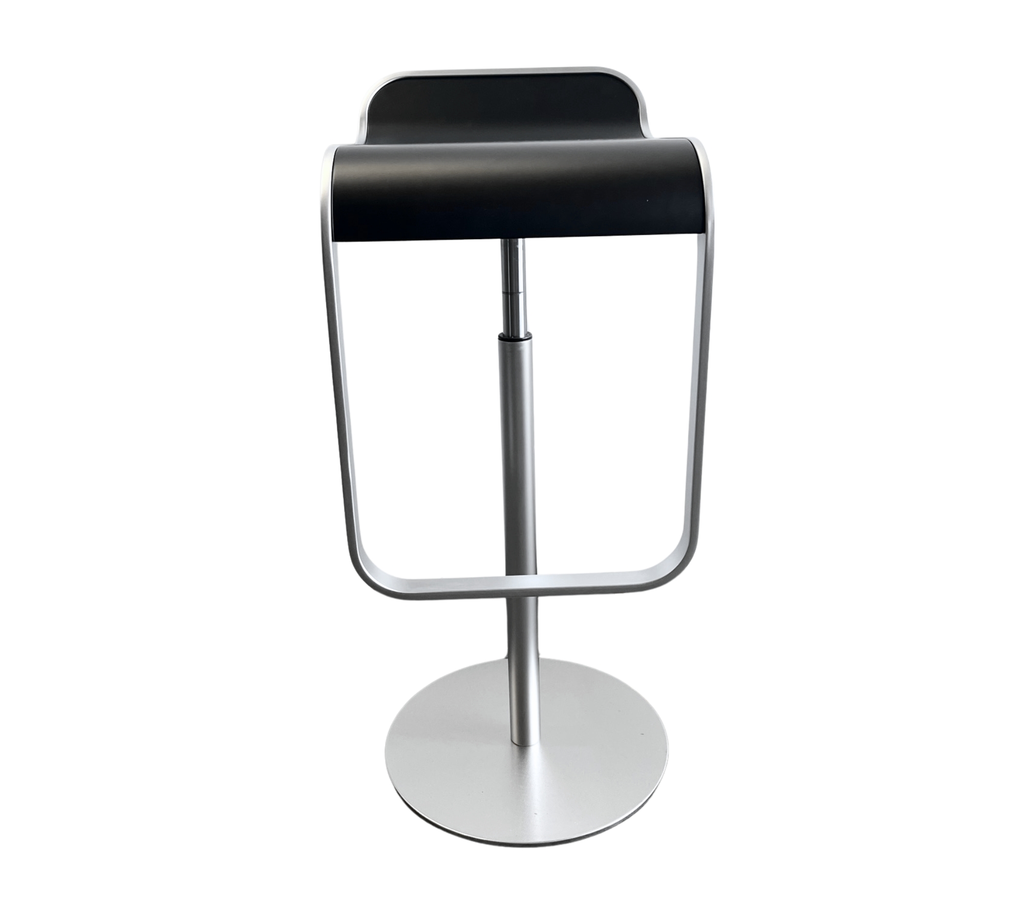 LEM Barhocker Holz Chrom Schwarz