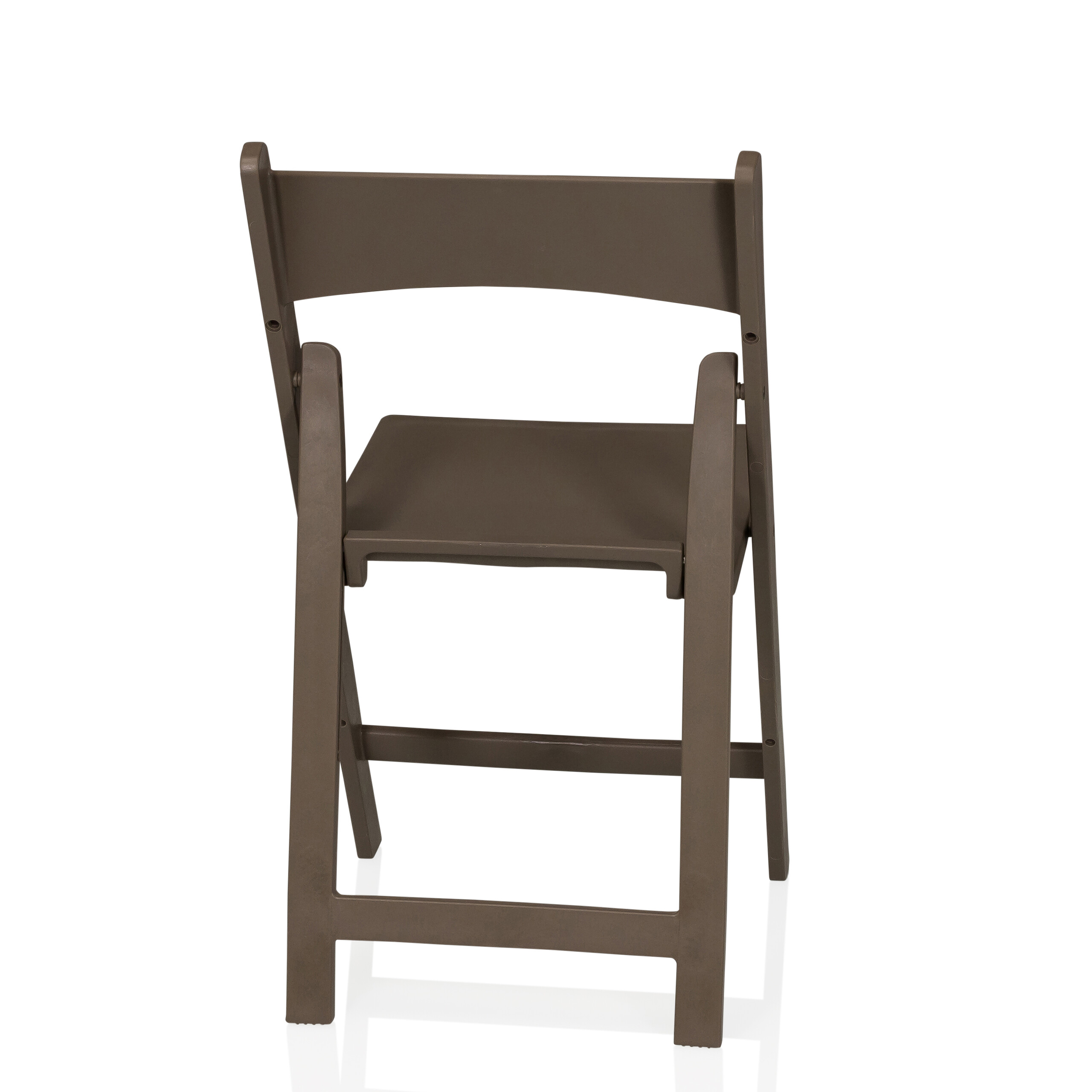 2x Travano Garden Chair Plastic Brown