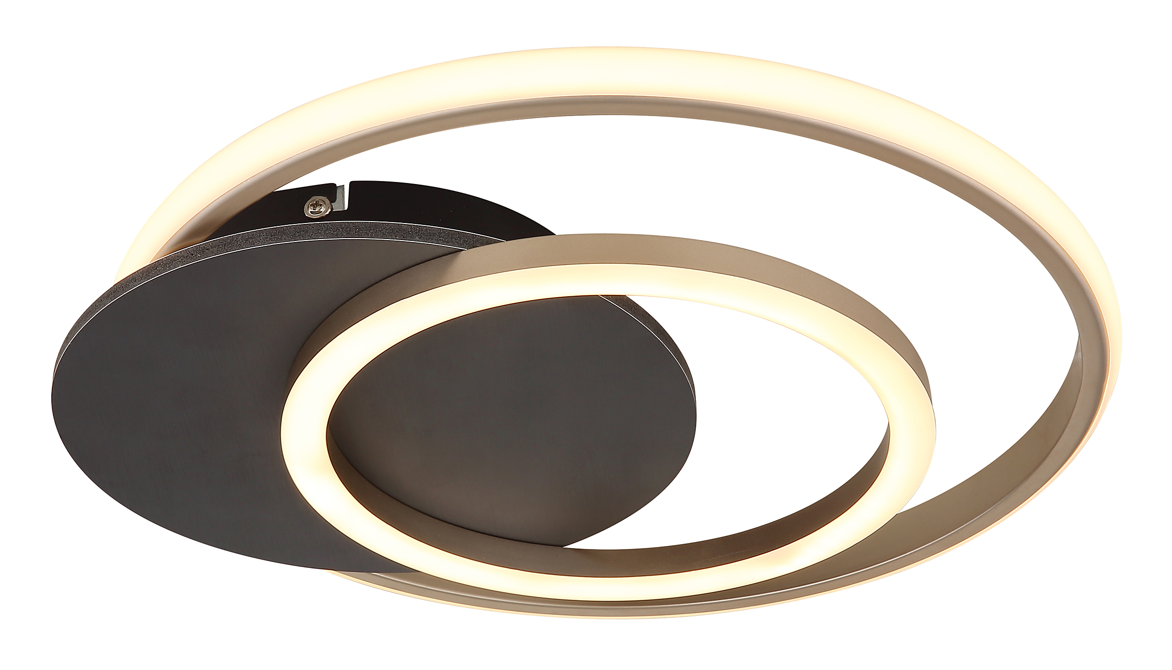 LED Ceiling Light Julio 1-Light Acrylic Glass Grey