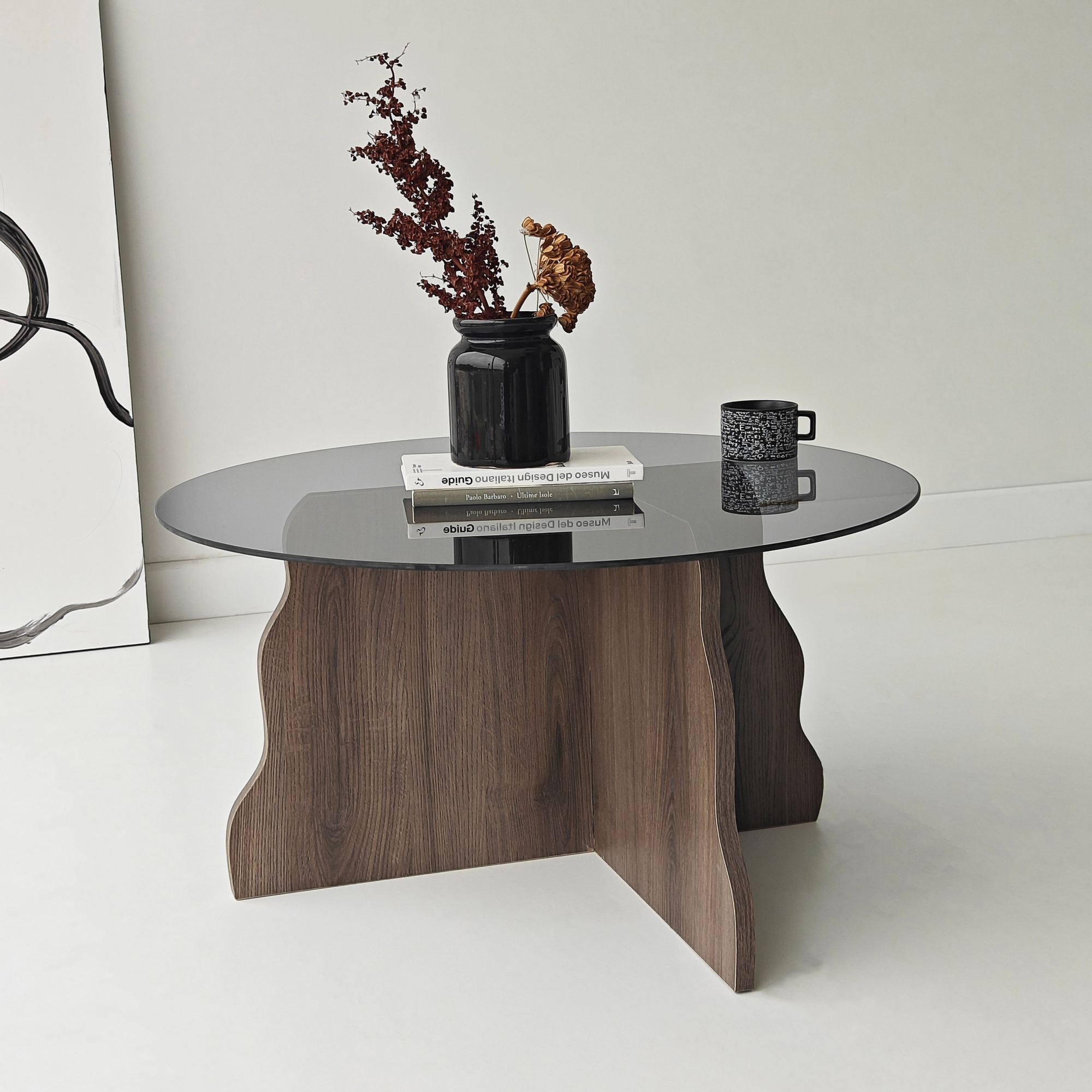 Butterfly Table Walnut Smoke