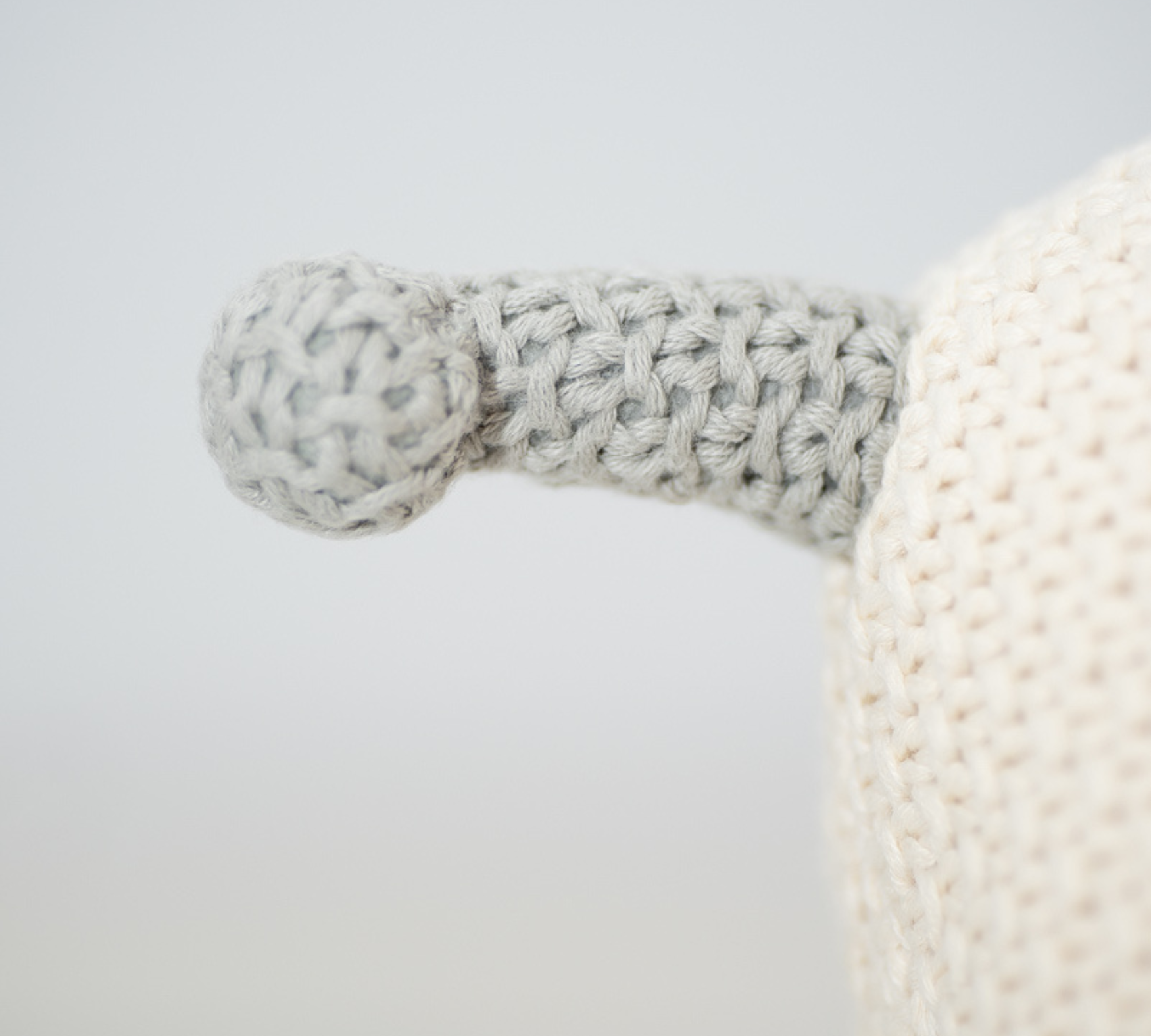 Mare Mini Plush Toy Cotton White