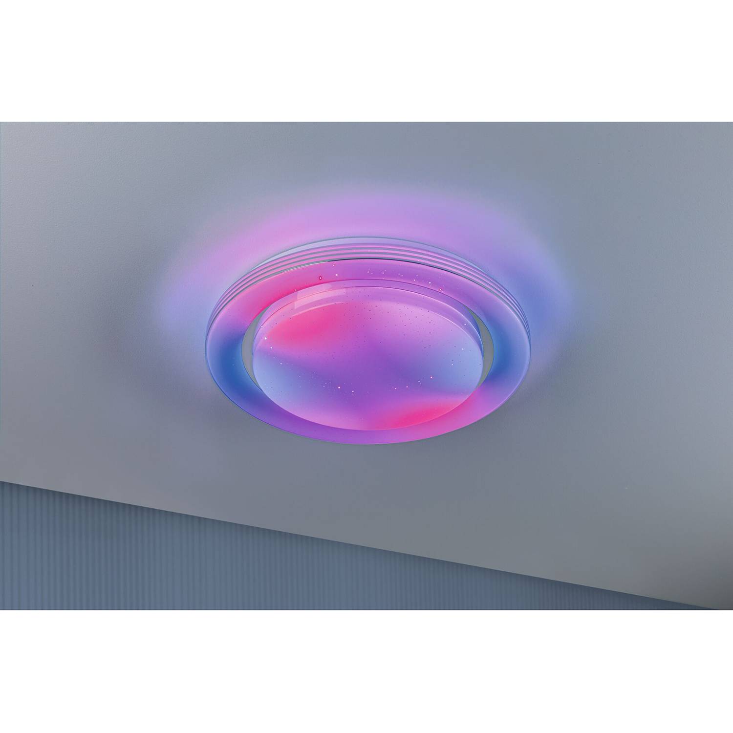 LED-Deckenleuchte Rainbow Polycarbonat / Aluminium 1-flammig