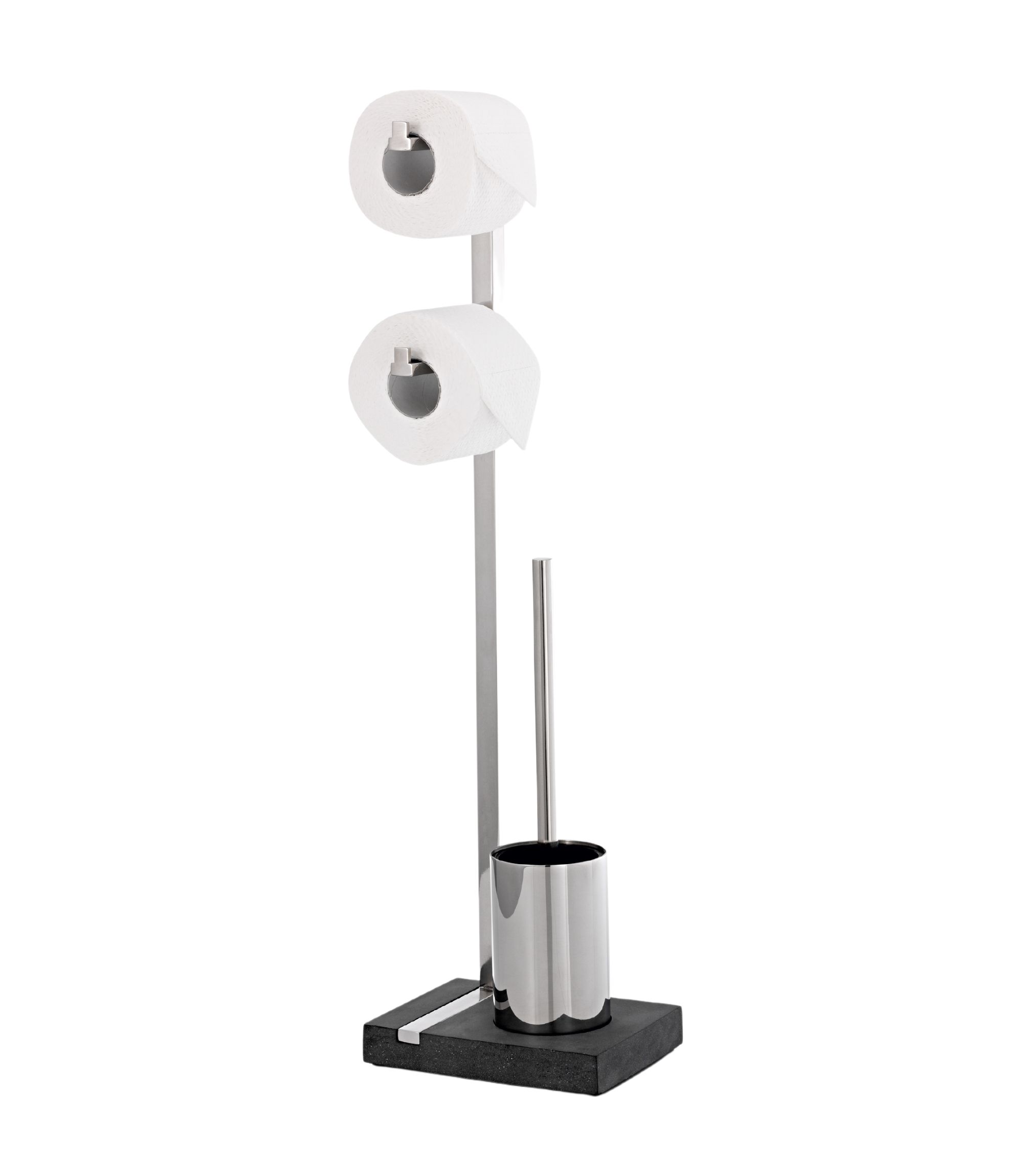 Menoto Toilettenbutler Metall Poliert