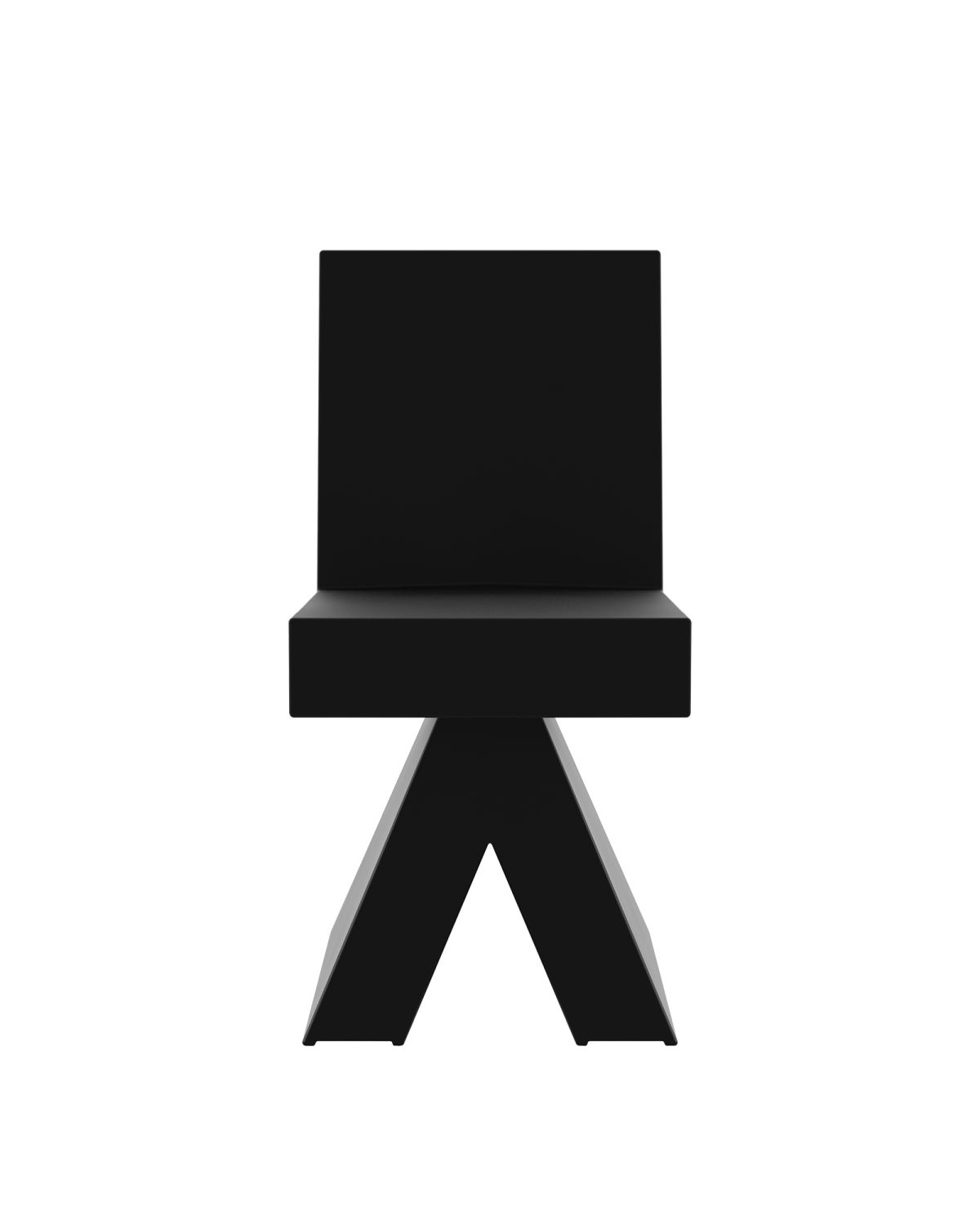 X-CHAIR Stuhl Schwarz