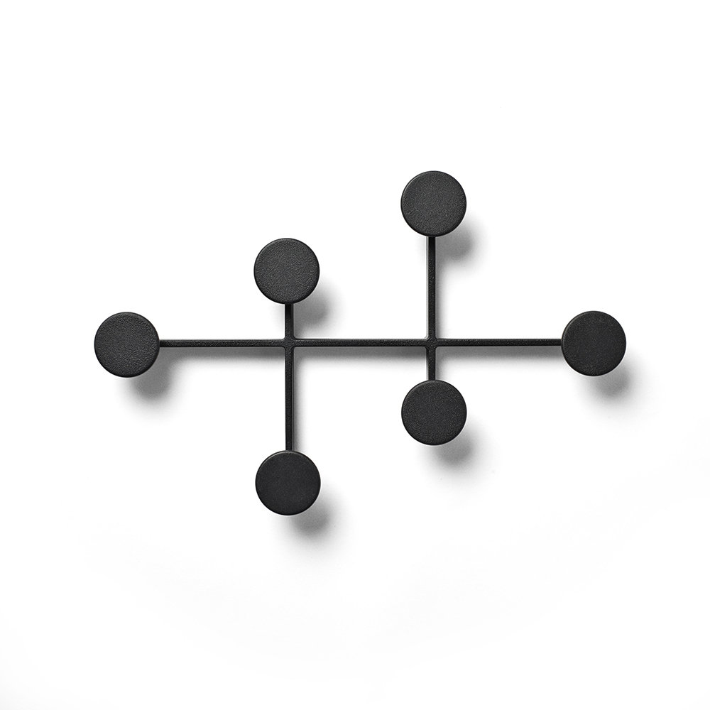 Afteroom Coat Hanger Wand-Garderobe Schwarz