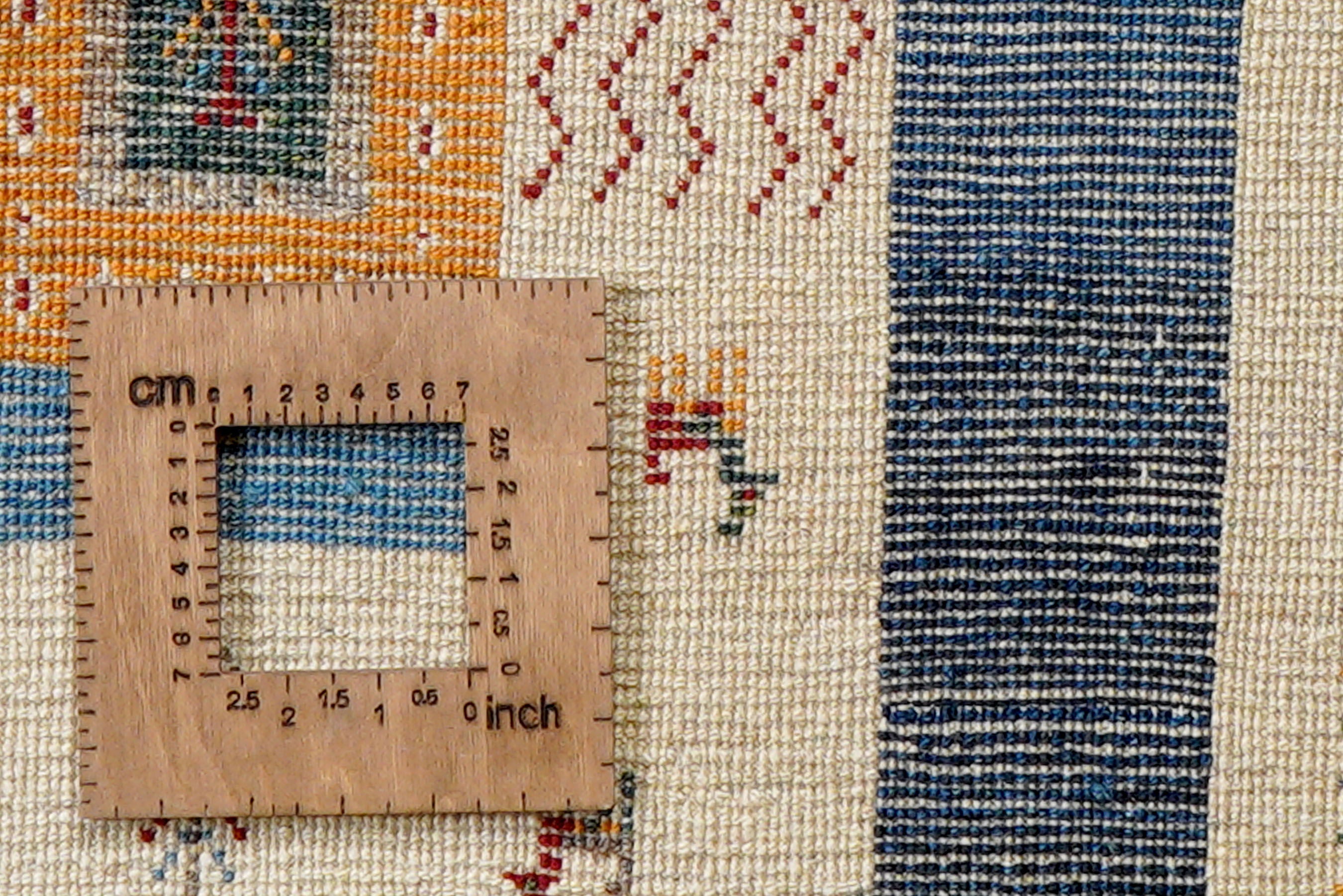 Rizbaf Gabbeh Carpet Wool Multicolored