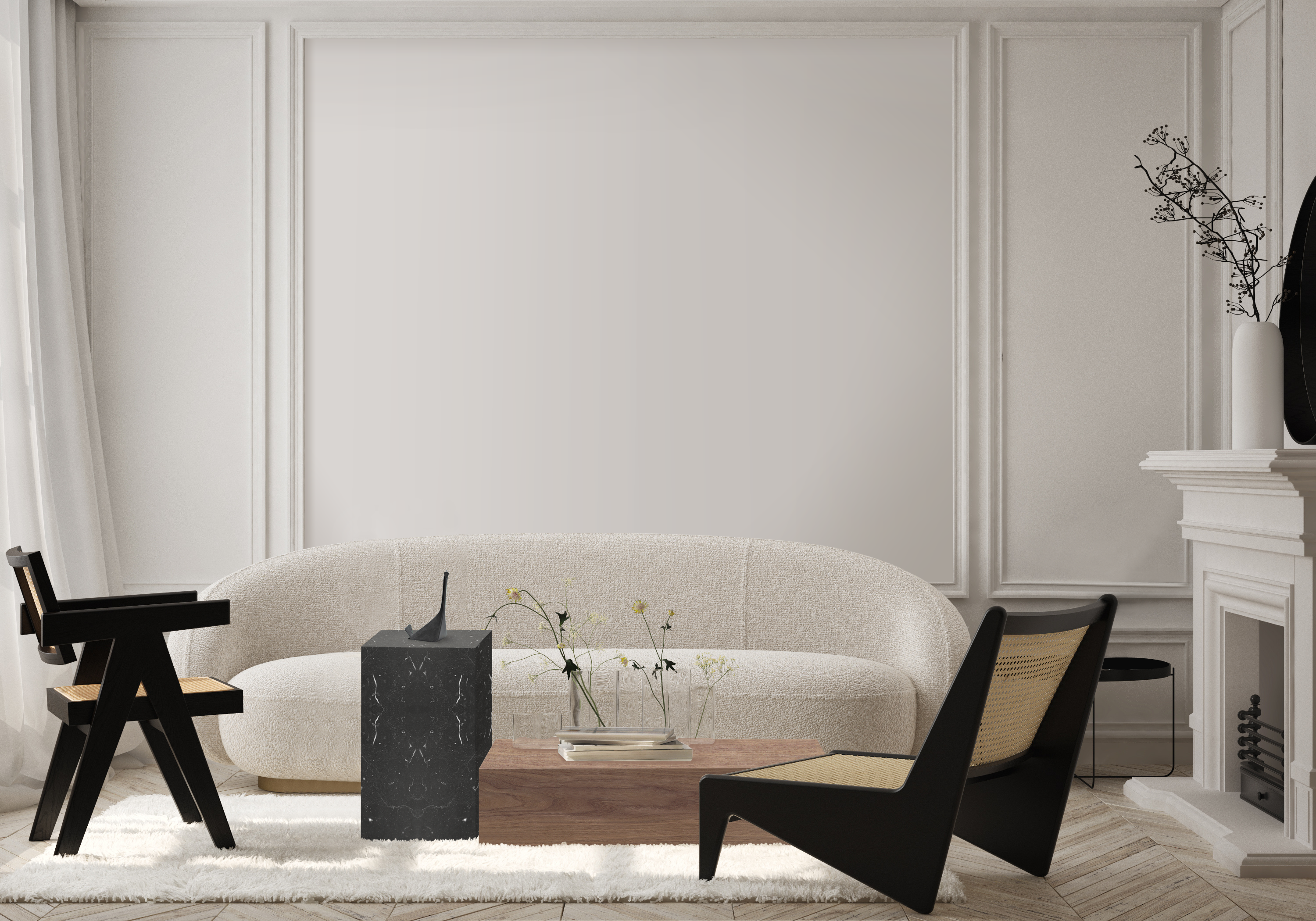 Base Marquina marble Black