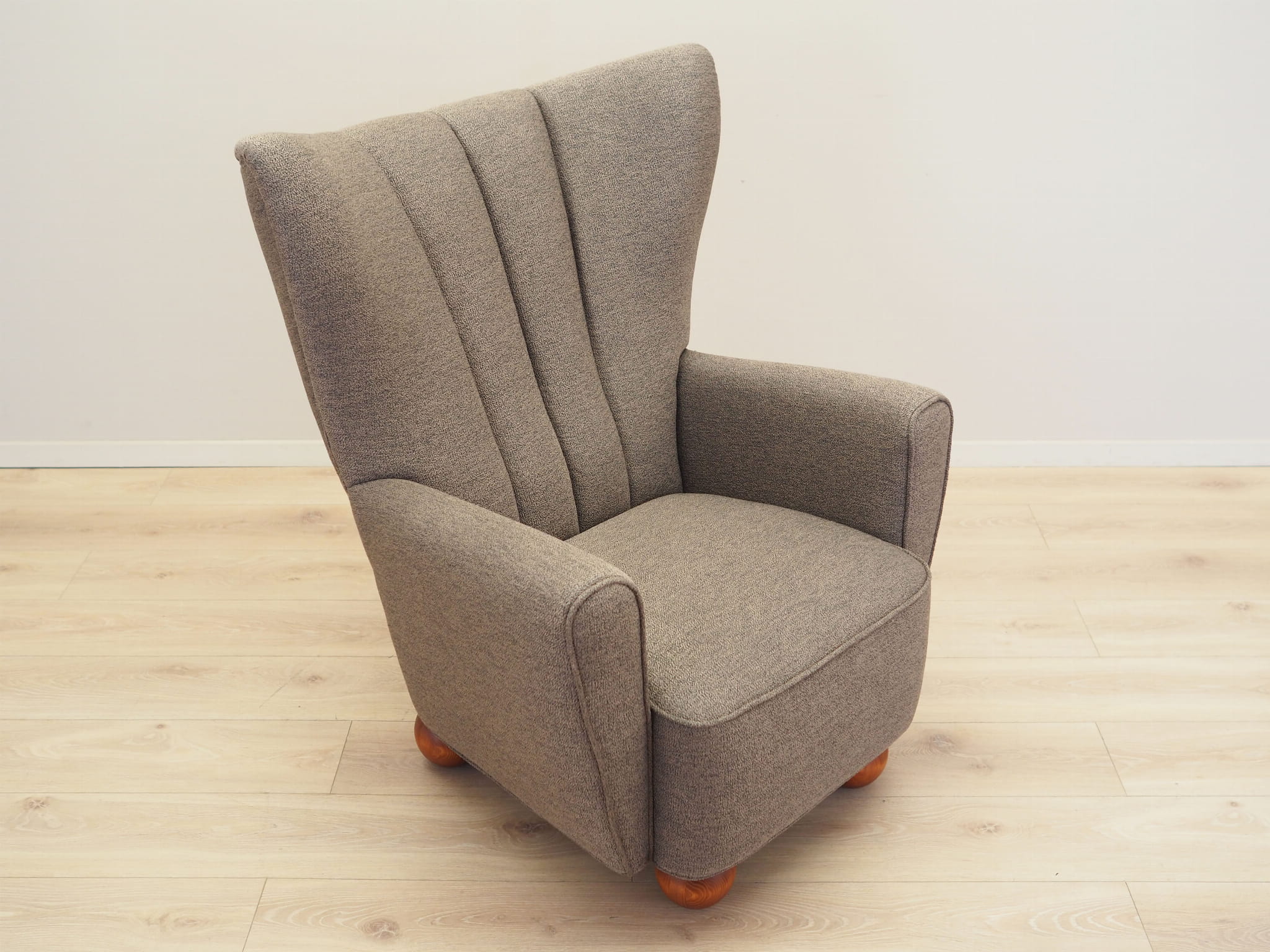 Armlehnsessel Textil Braun