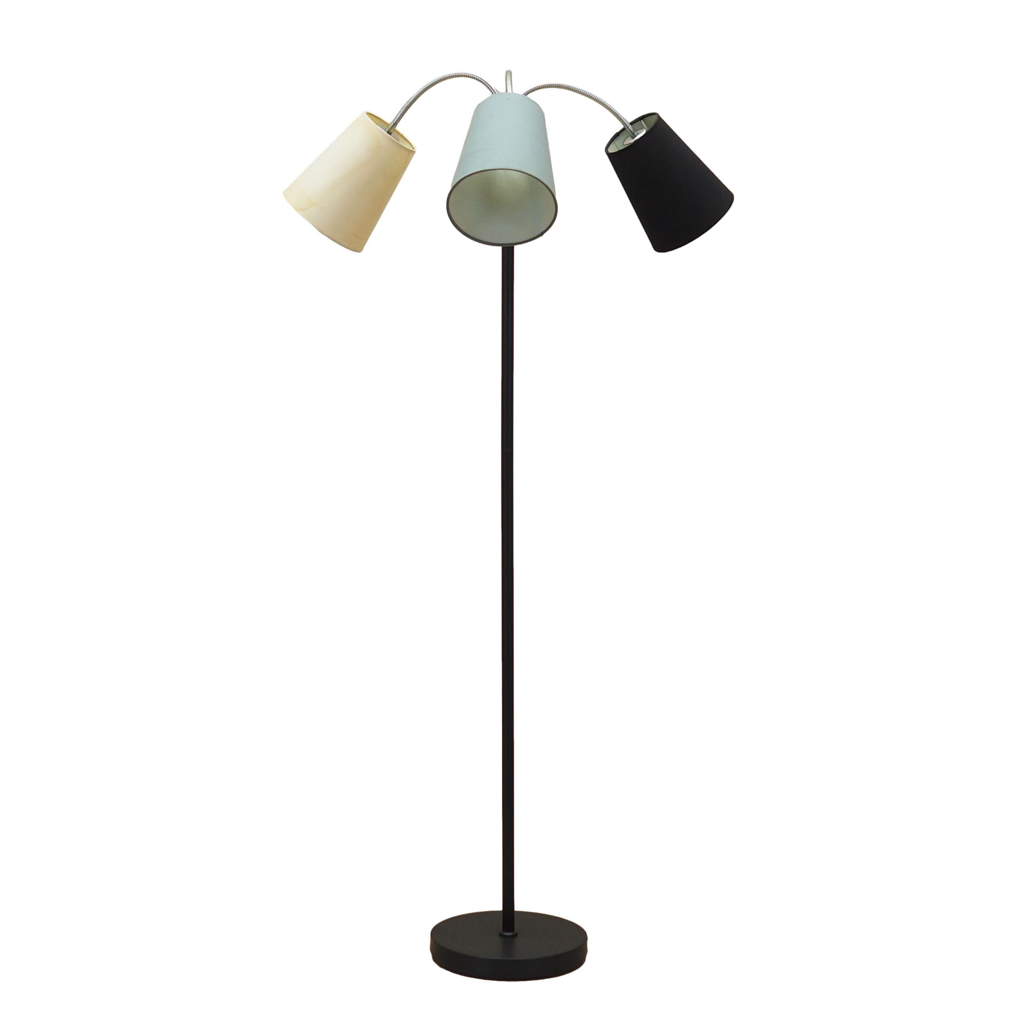 Lampada da terra Metallo Tessuto Multicolore Anni '70