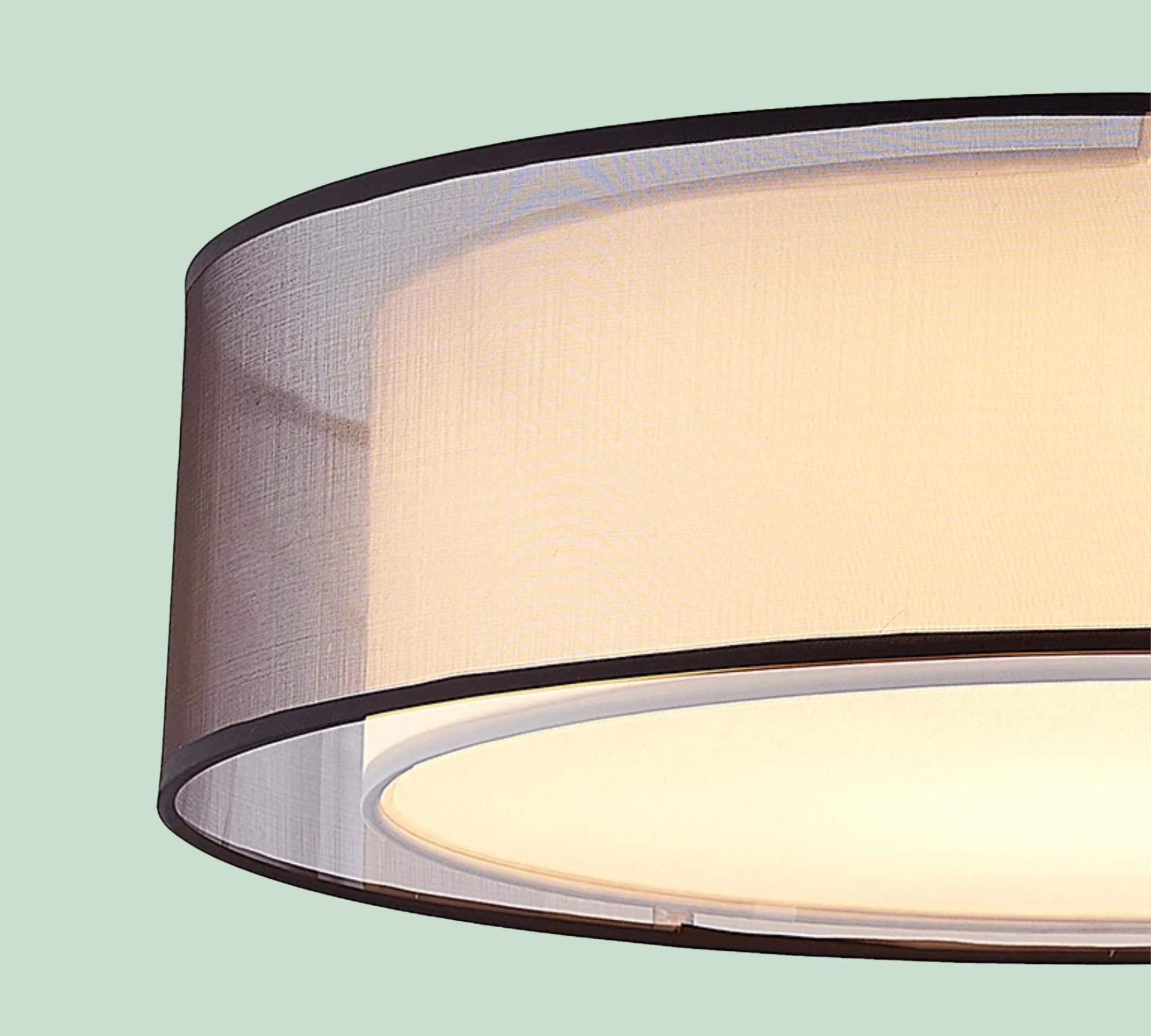 LED-Pendelleuchte mit Doppelschirm