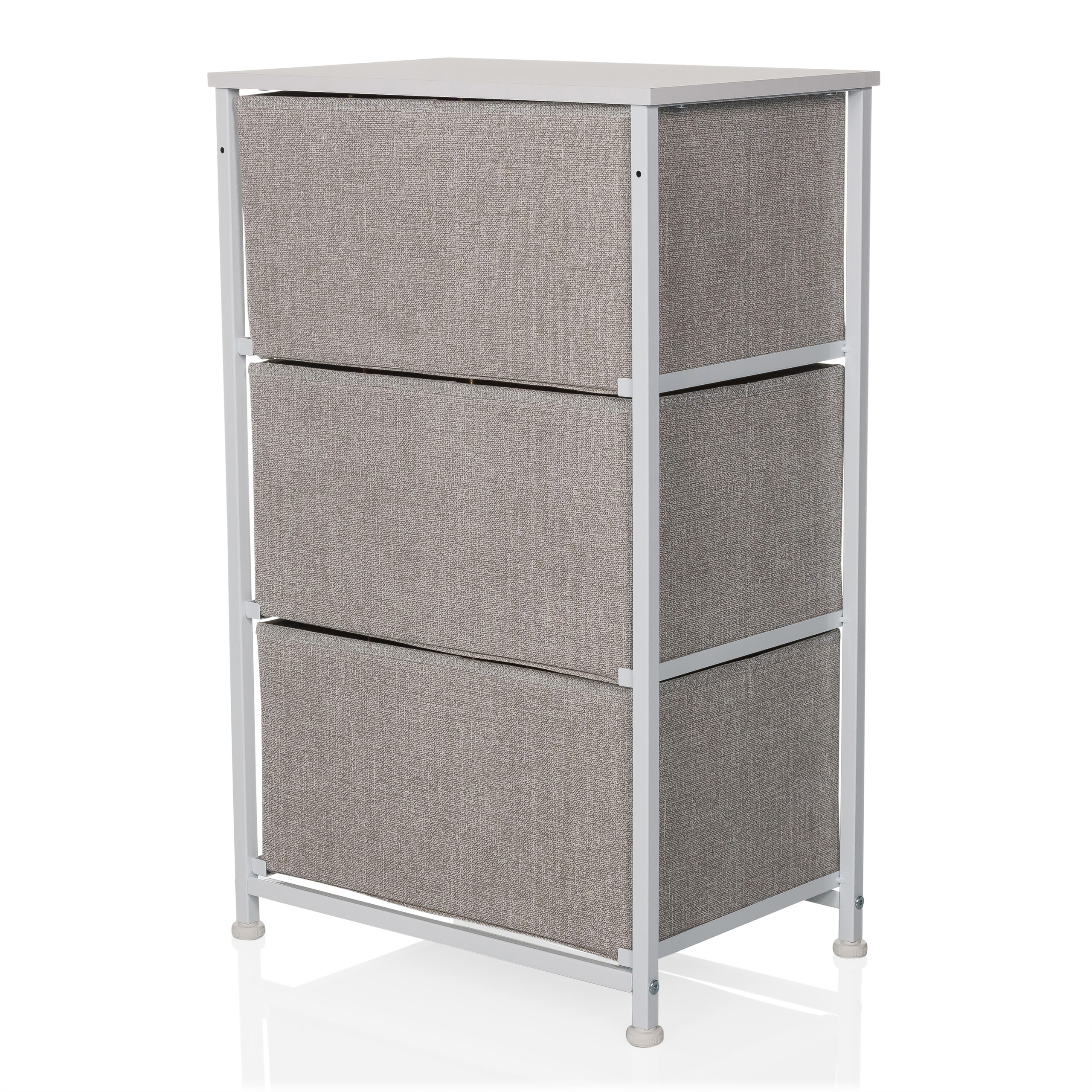 FOLDRESS M Wardrobe with 3 compartments Grey hjh LIVING