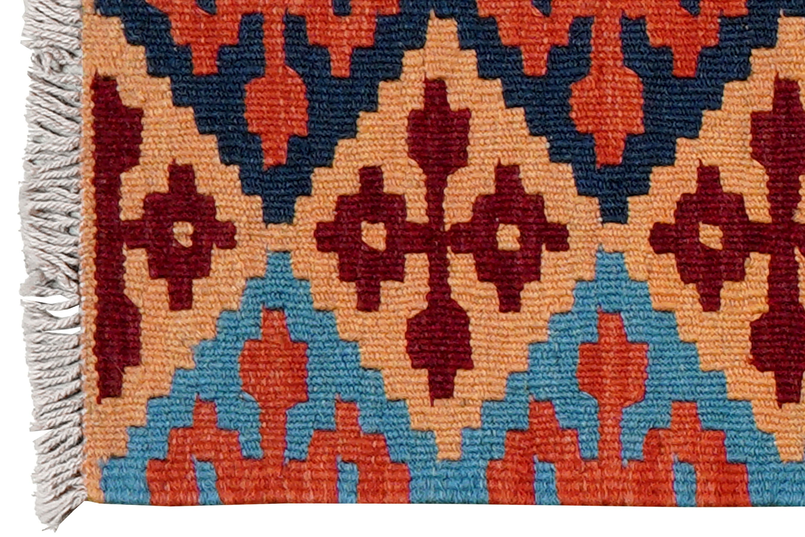 Kilim Gashgai Teppich Wolle Mehrfarbig