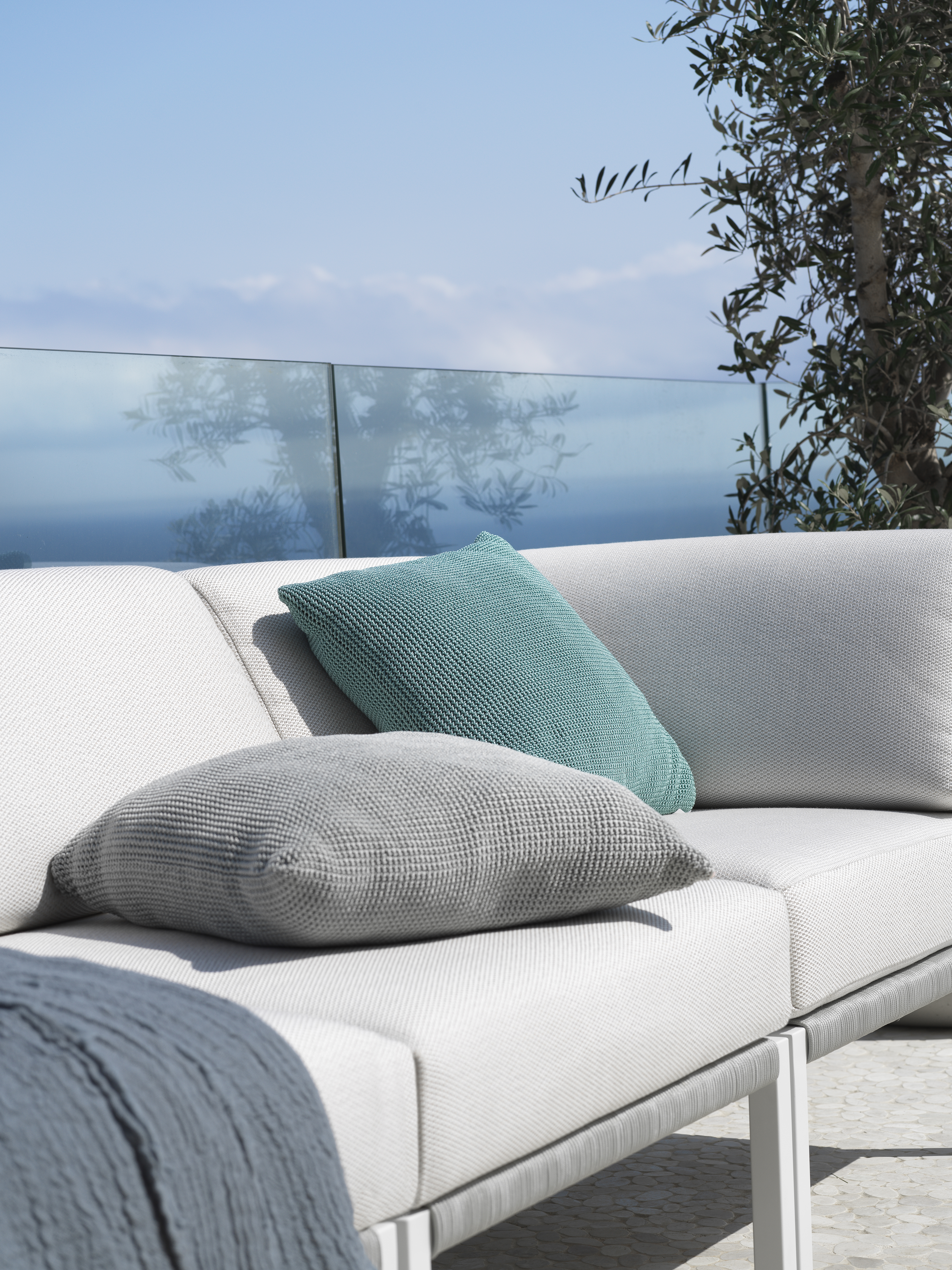 Club Garten Lounge-Set Medium Grau