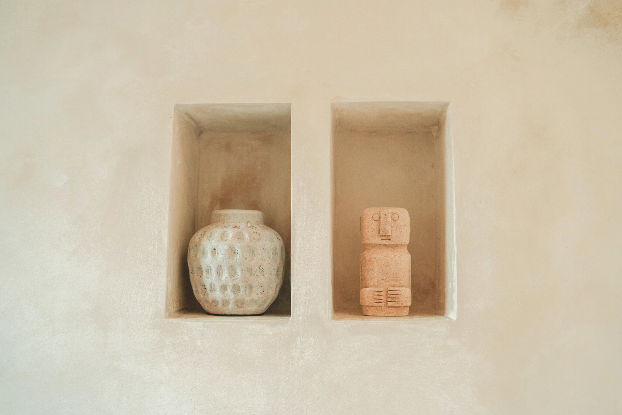 Trendy Vase Grau