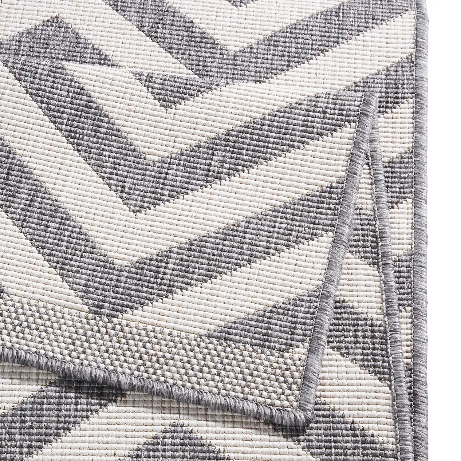 Outdoor carpet Palma Polypropylene Grey 80 x 150 cm