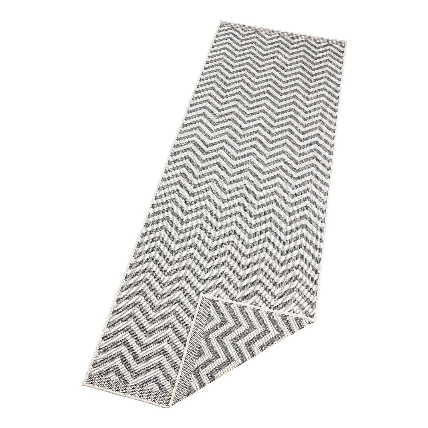 Indoor-Outdoor Runner Palma Polypropylene Grey 80×250 cm
