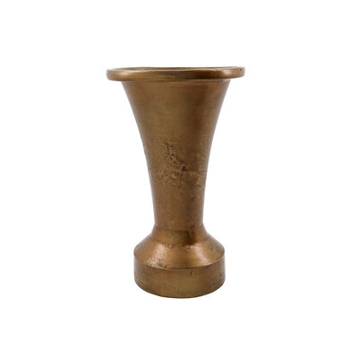 2x HDFlorist Vase Antique Brass