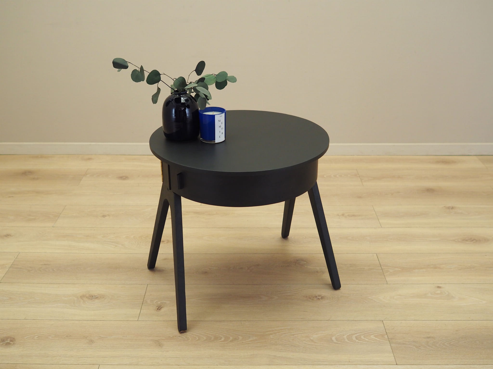 Beistelltisch Holz Braun 1970er Jahre