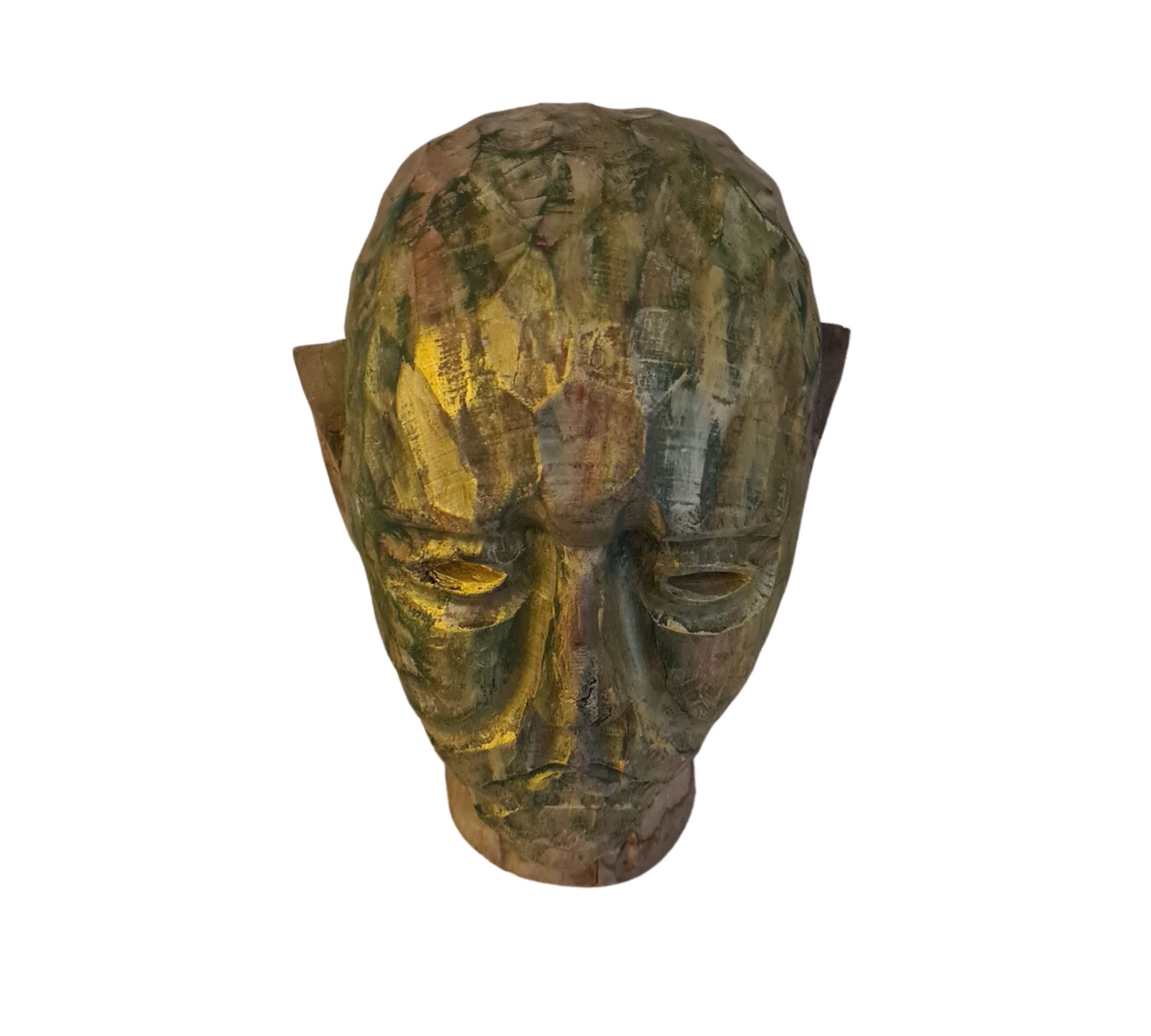 Jackson bust Mango wood Natural